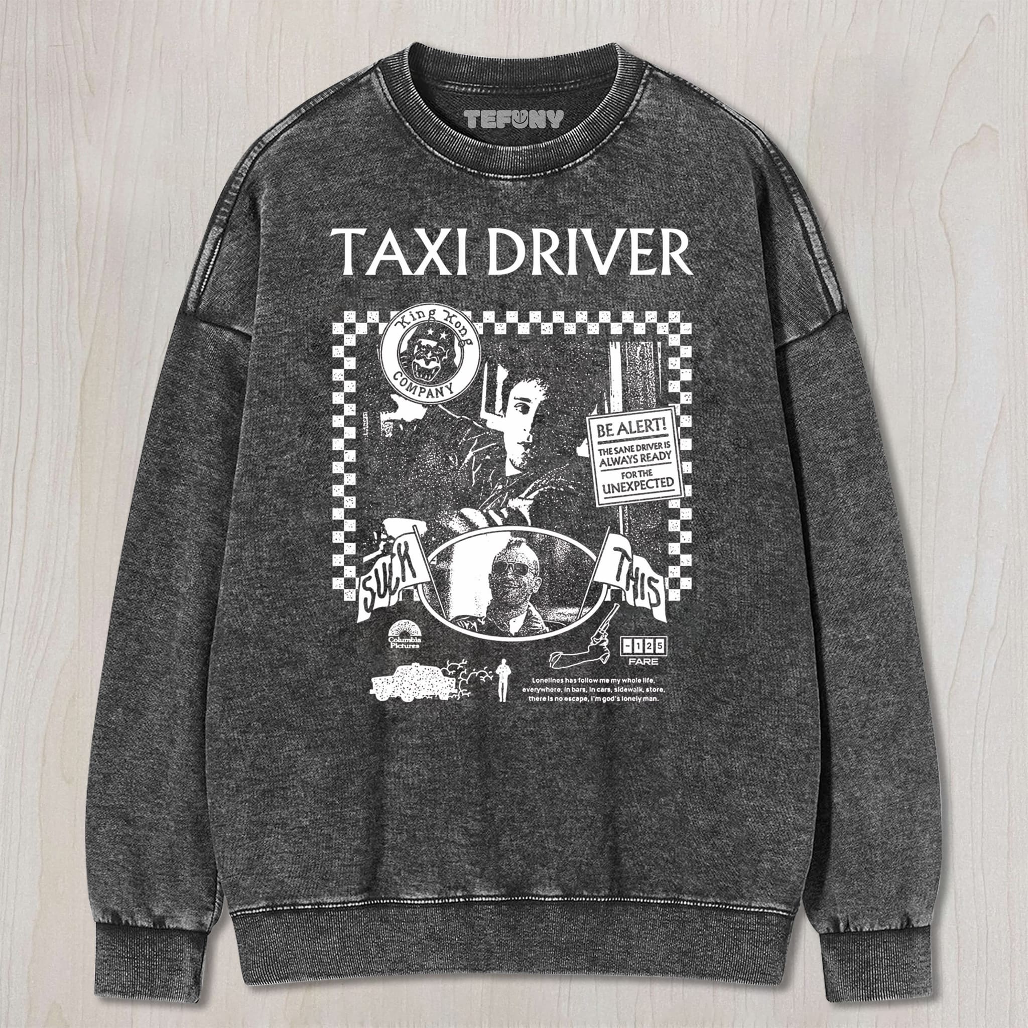TAXI DRIVER V4 UNISEX TEE, TANK TOP, LAYERED LS, SWEATSHIRT & HOODIE