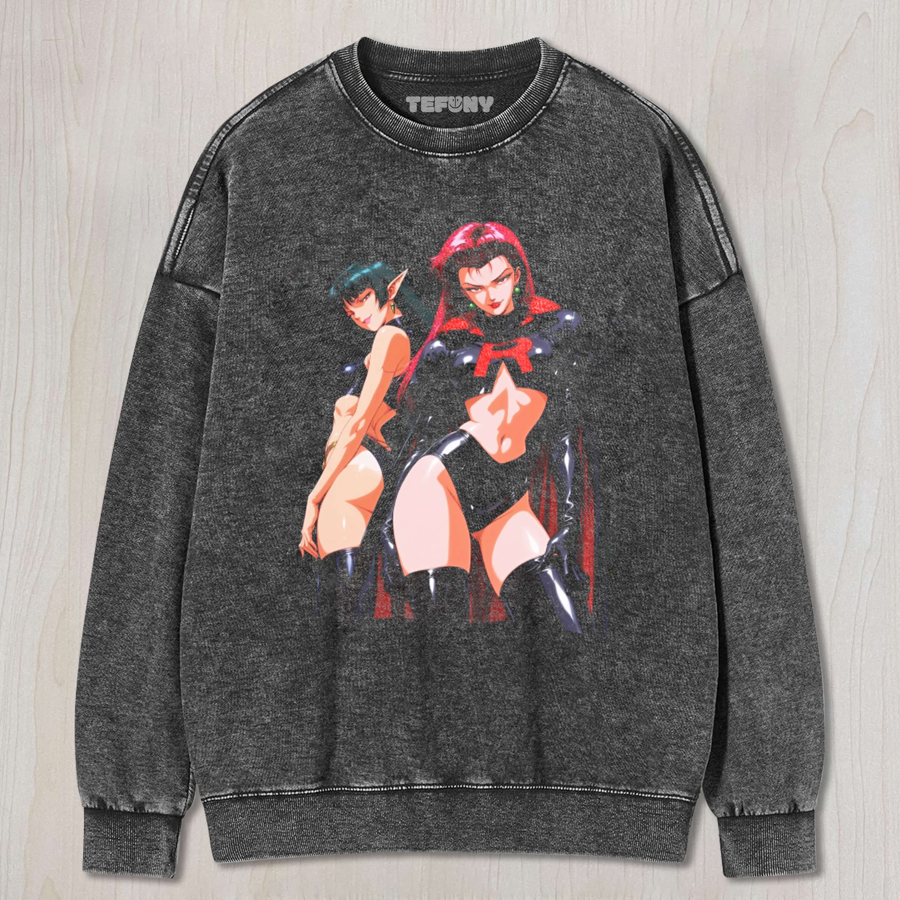 TEAM ROCKET VINTAGE TEE & SWEAT & HOOD
