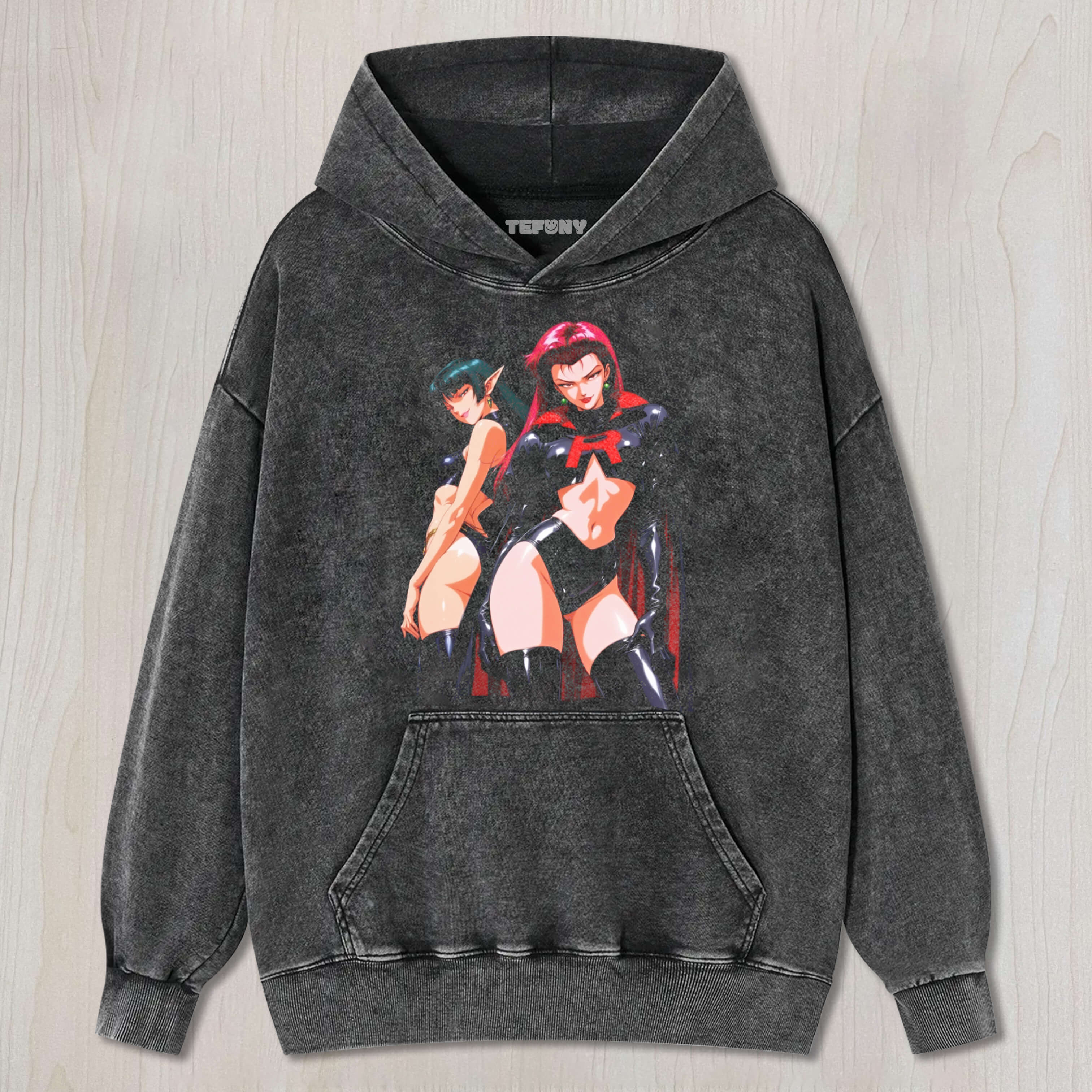 TEAM ROCKET VINTAGE TEE & SWEAT & HOOD
