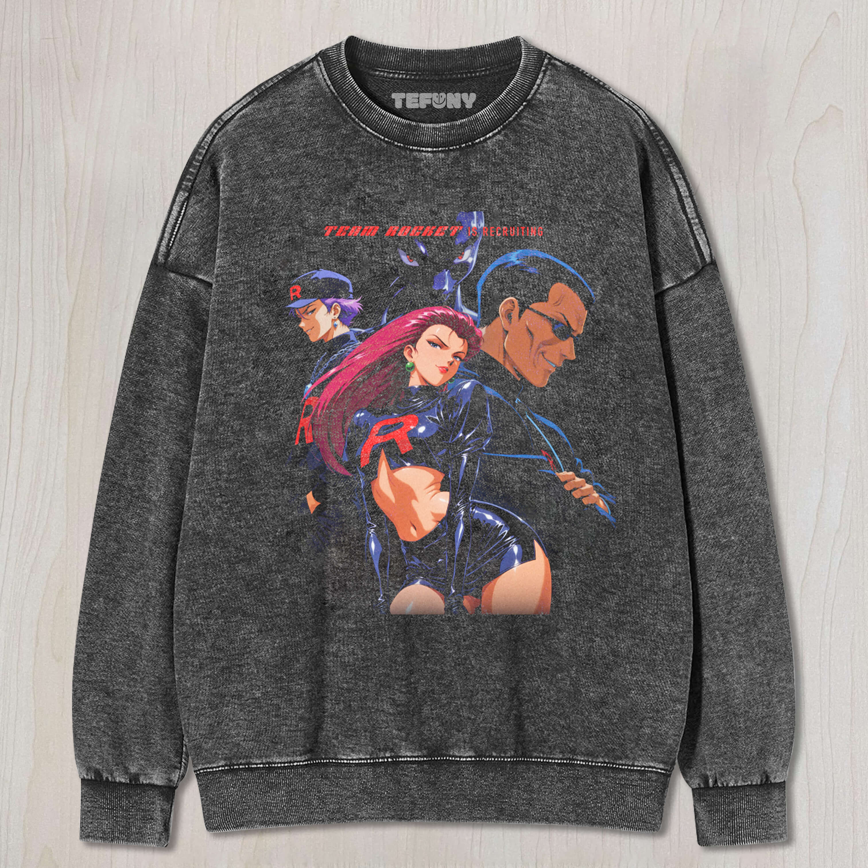 TEAM ROCKET VINTAGE V1 TEE & SWEAT & HOOD