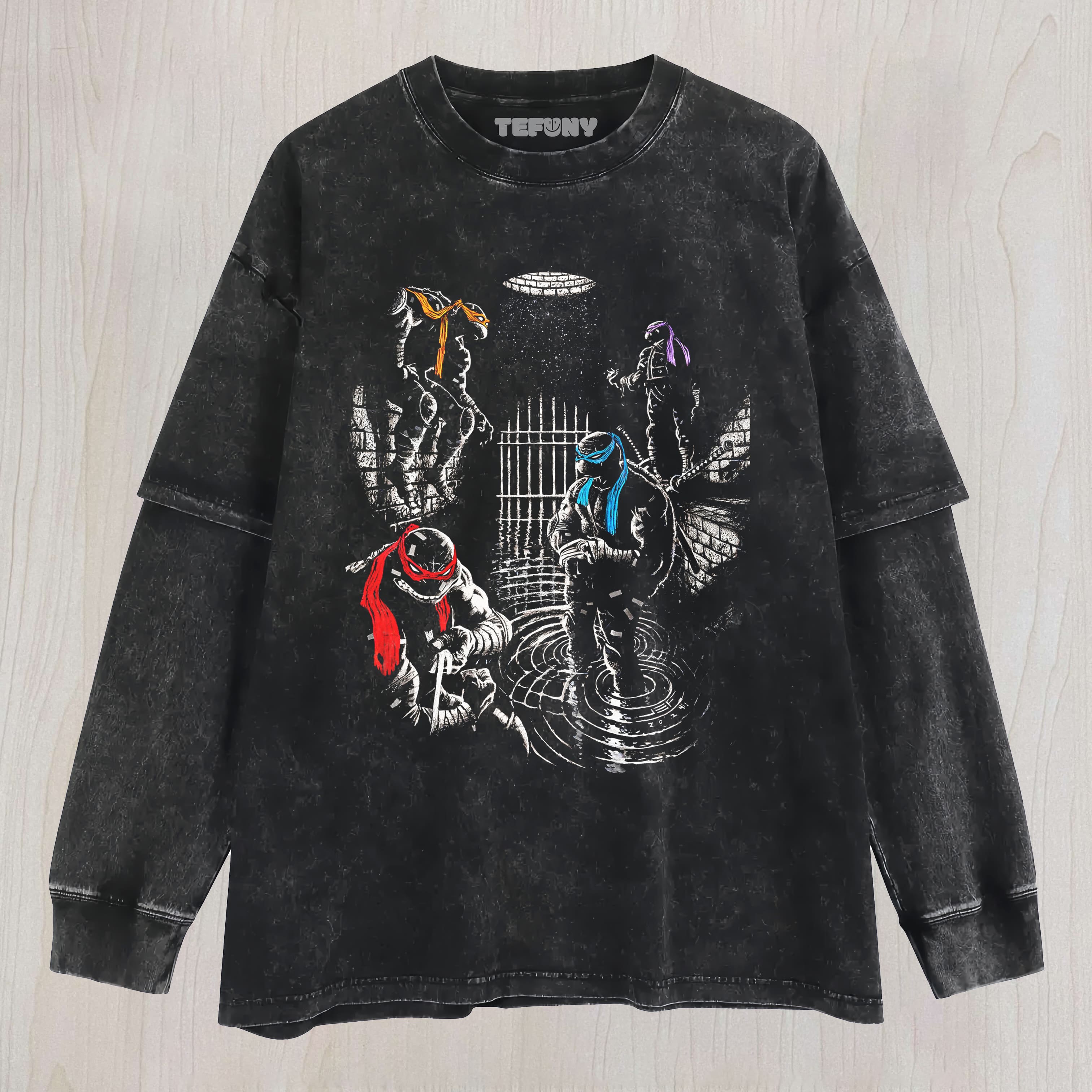TEENAGE MUTANT NINJA TURTLES LAYERED LONG SLEEVE
