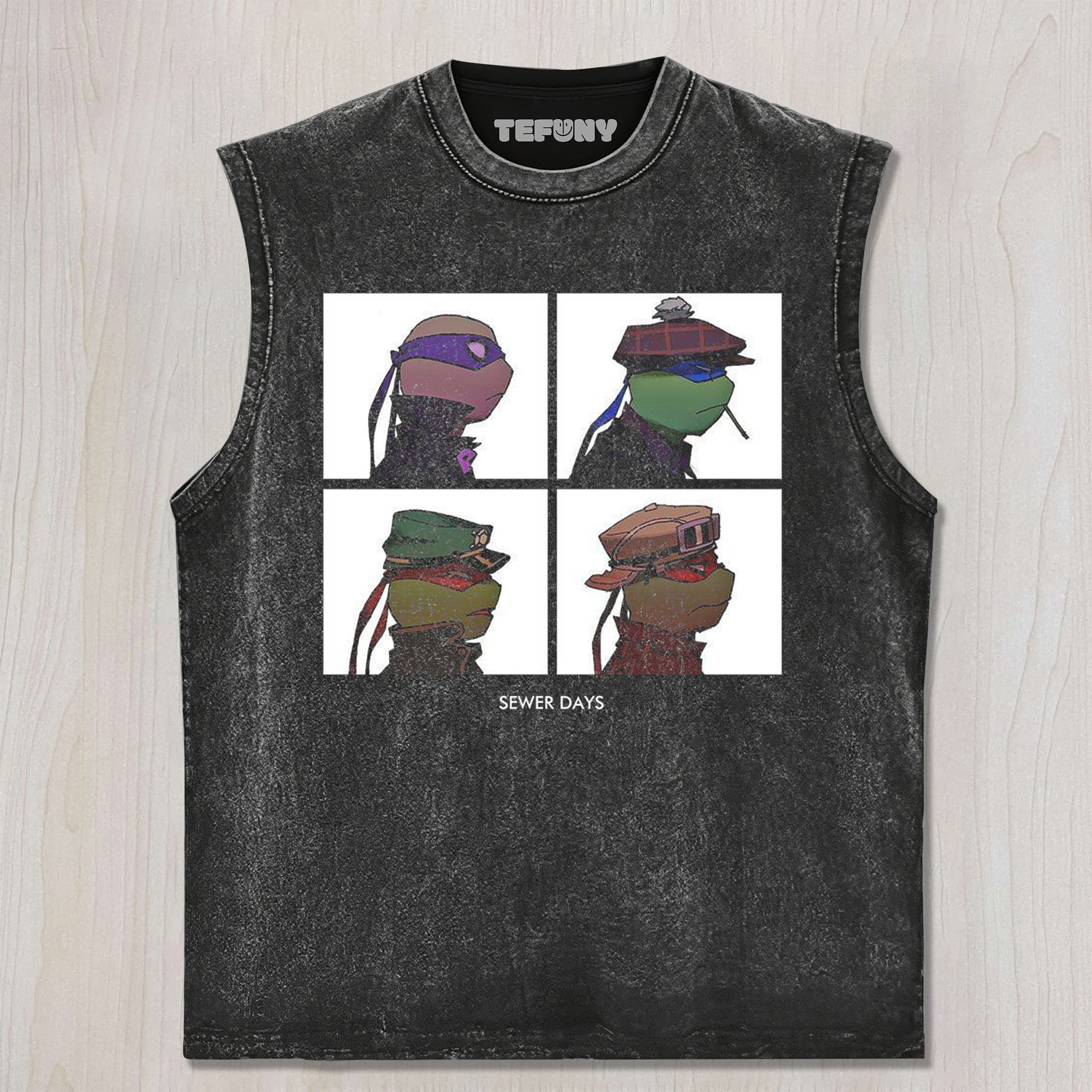 TEENAGE MUTANT NINJA TURTLES SEWER DAYS UNISEX TEE, TANK TOP, LAYERED LS, SWEATSHIRT & HOODIE