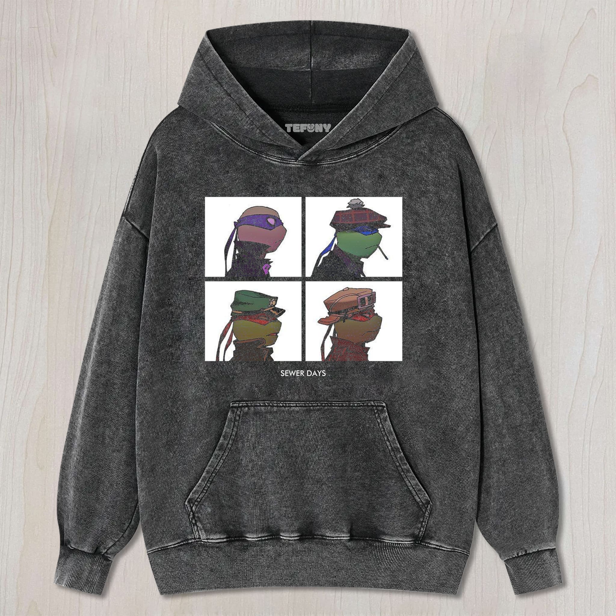 TEENAGE MUTANT NINJA TURTLES SEWER DAYS UNISEX TEE, TANK TOP, LAYERED LS, SWEATSHIRT & HOODIE