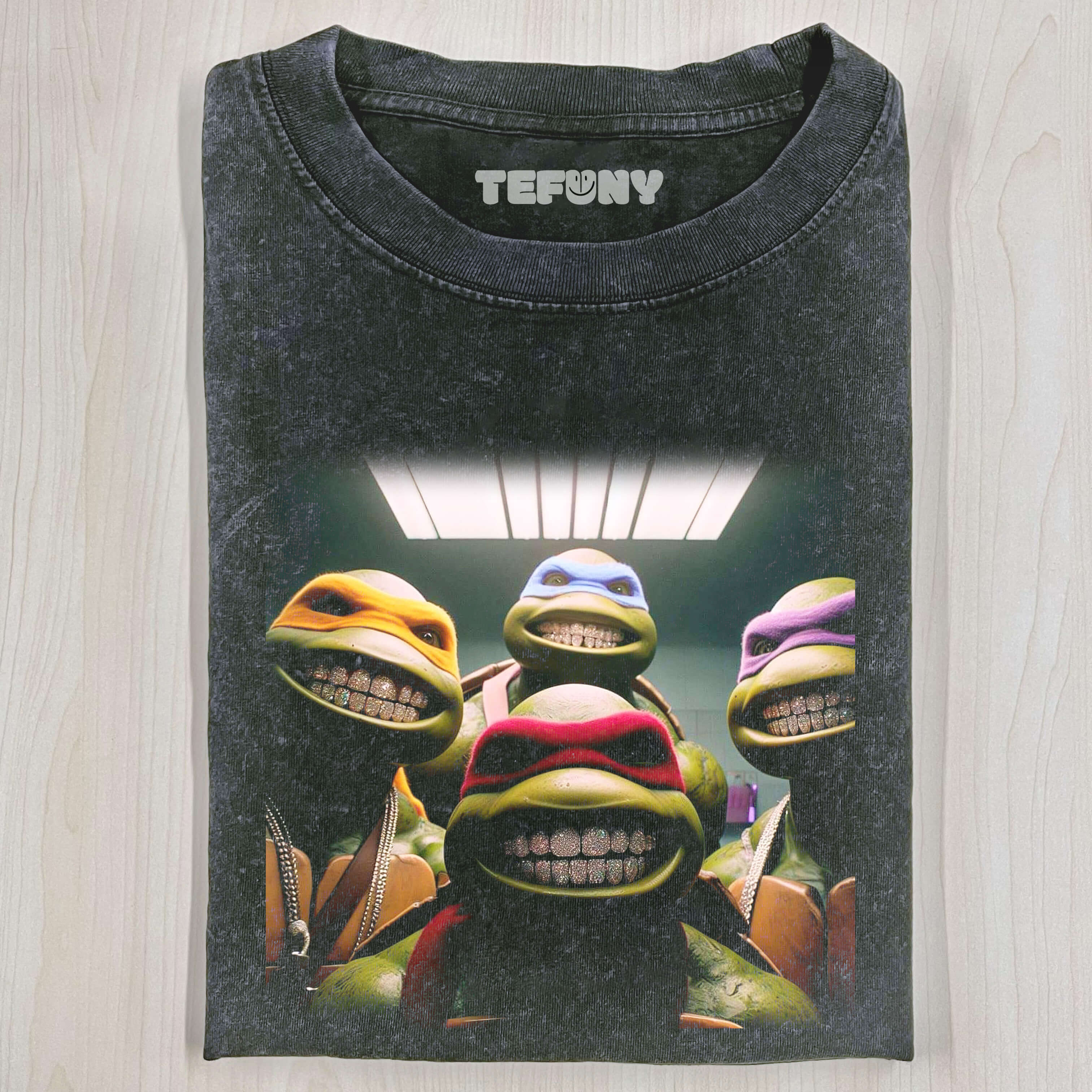TEENAGE MUTANT NINJA TURTLES DIAMOND TOOTH T-SHIRT V1