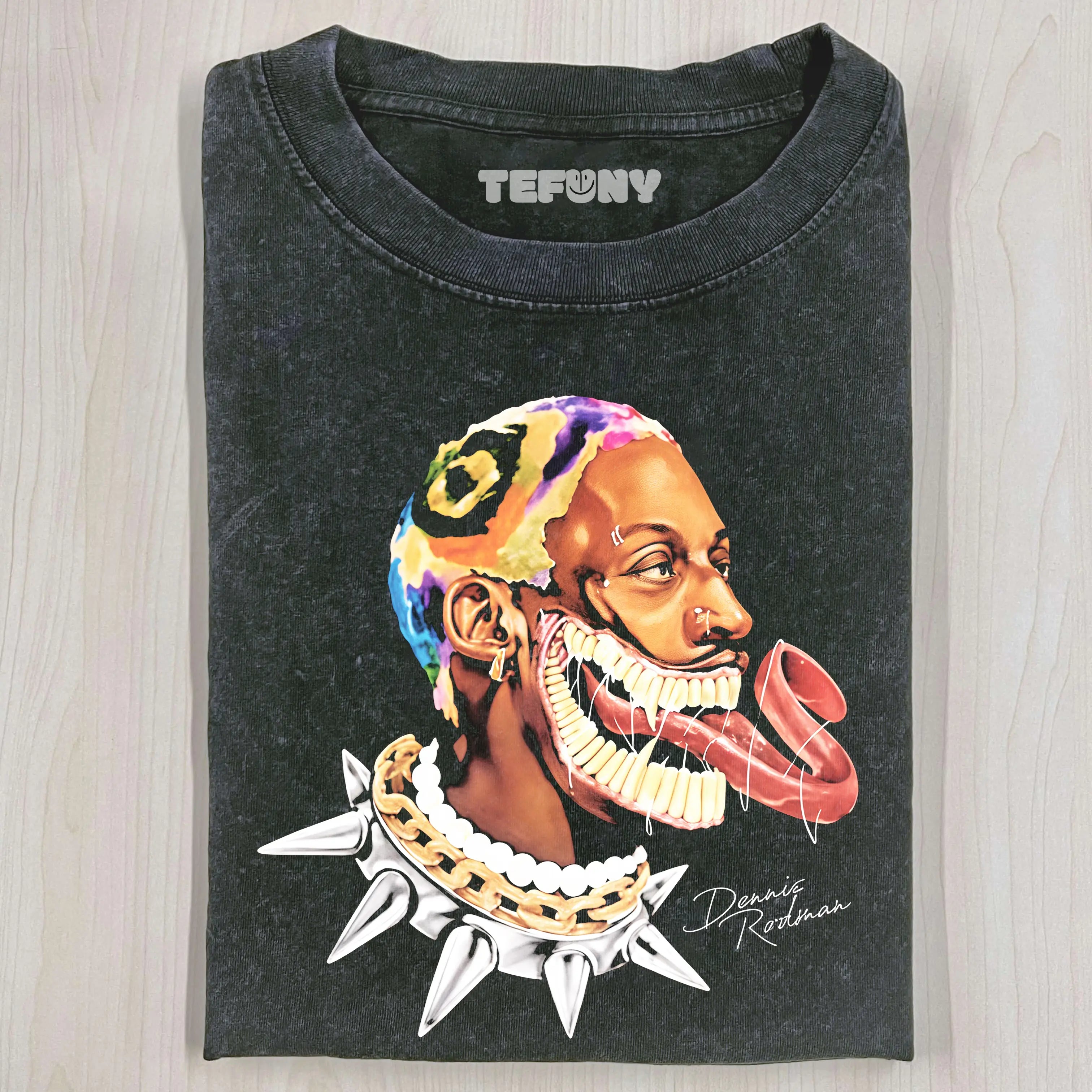 HIP HOP TRENDY RODMAN OVERSIZED T SHIRT