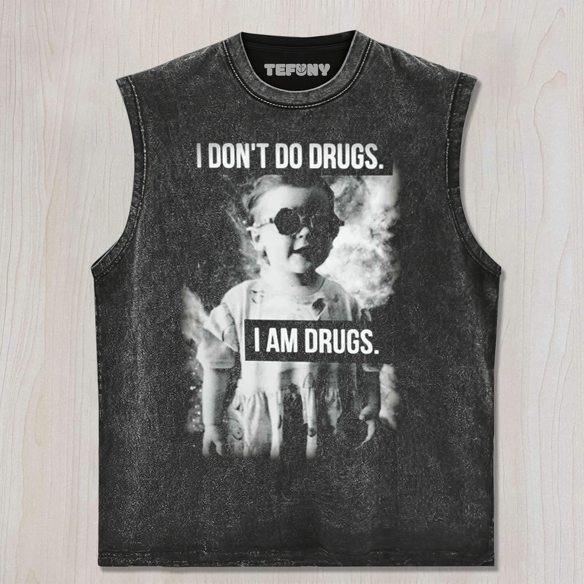 I AM DRUGS PREMIUM T-SHIRT
