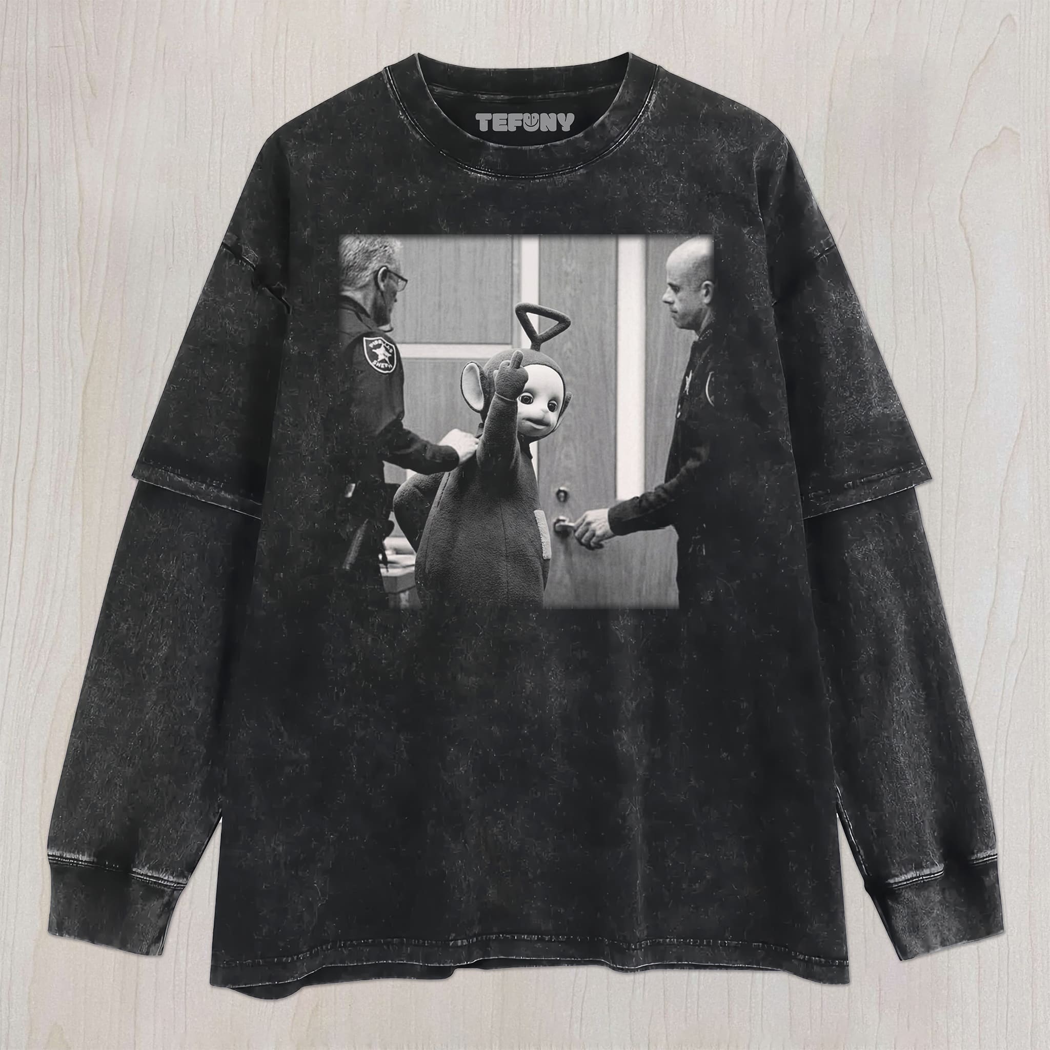 TELETUBBIES-SURREAL UNISEX TEE, TANK TOP, LAYERED LS, SWEATSHIRT & HOODIE