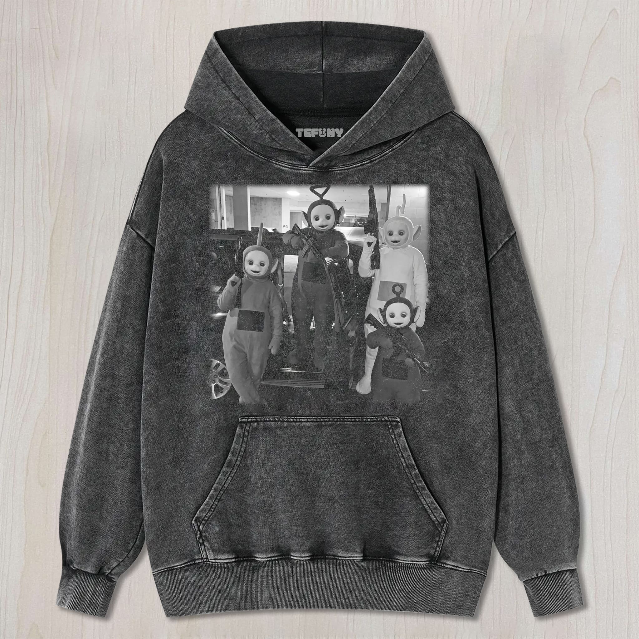 TELETUBBIES-SURREAL V1 UNISEX TEE, TANK TOP, LAYERED LS, SWEATSHIRT & HOODIE
