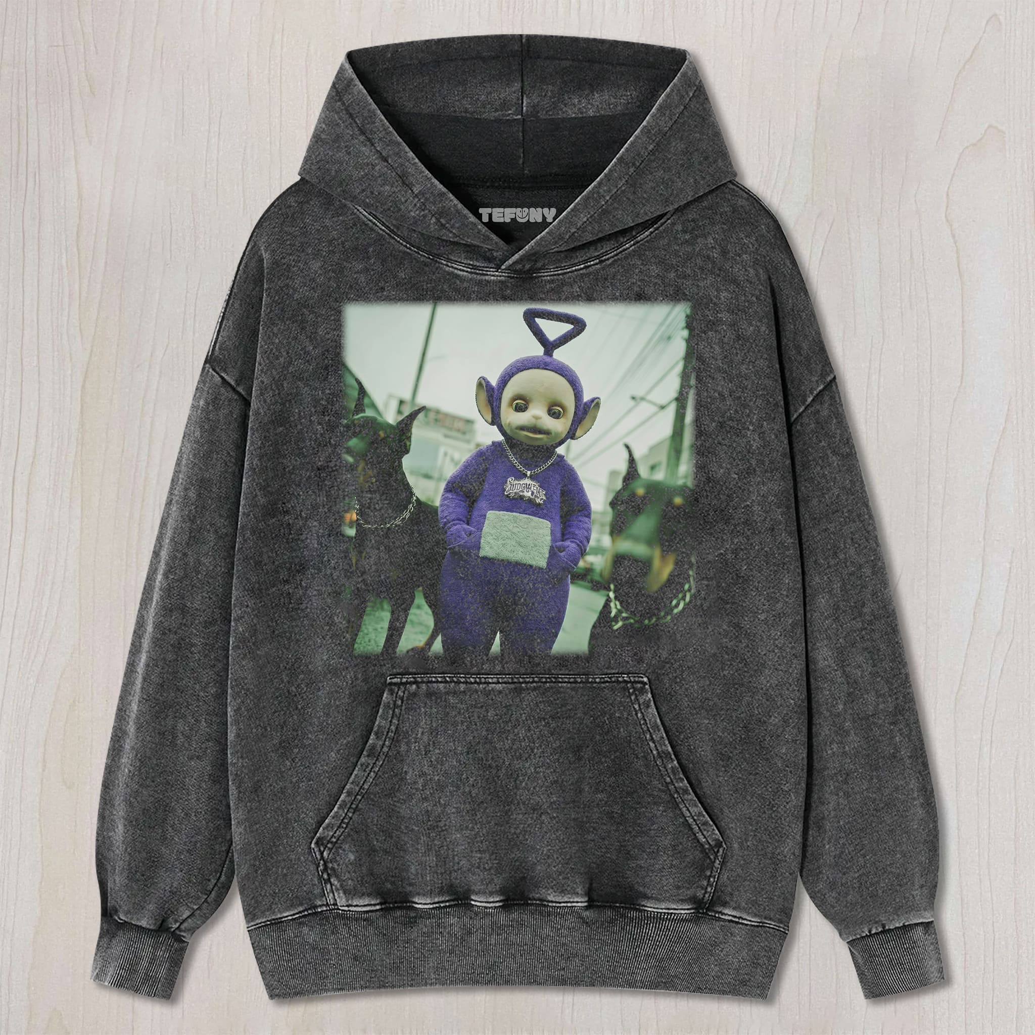 TELETUBBIES-SURREAL V3 UNISEX TEE, TANK TOP, LAYERED LS, SWEATSHIRT & HOODIE