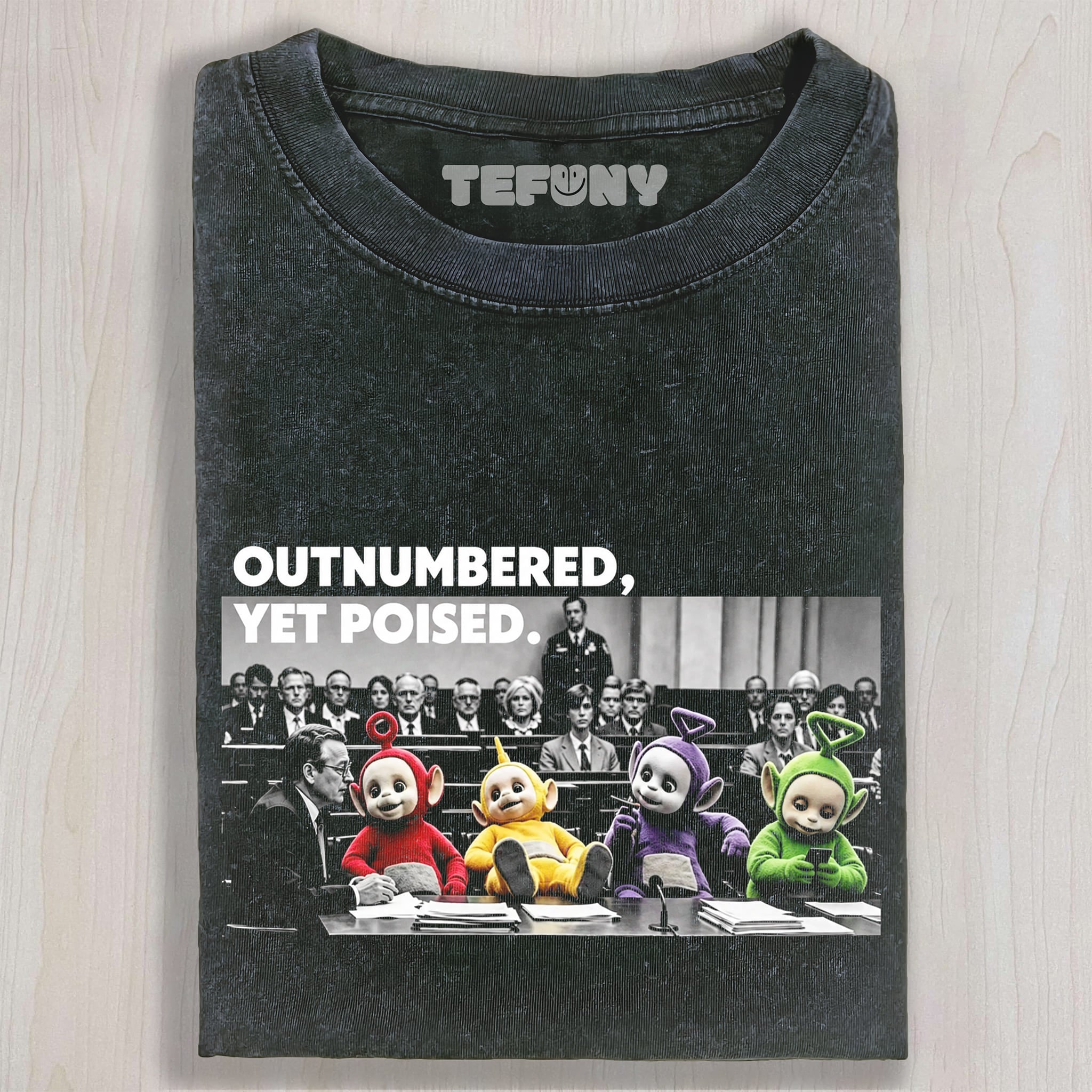TELETUBBIES MEETING UNISEX TEE, TANK TOP, LAYERED LS, SWEATSHIRT & HOODIE