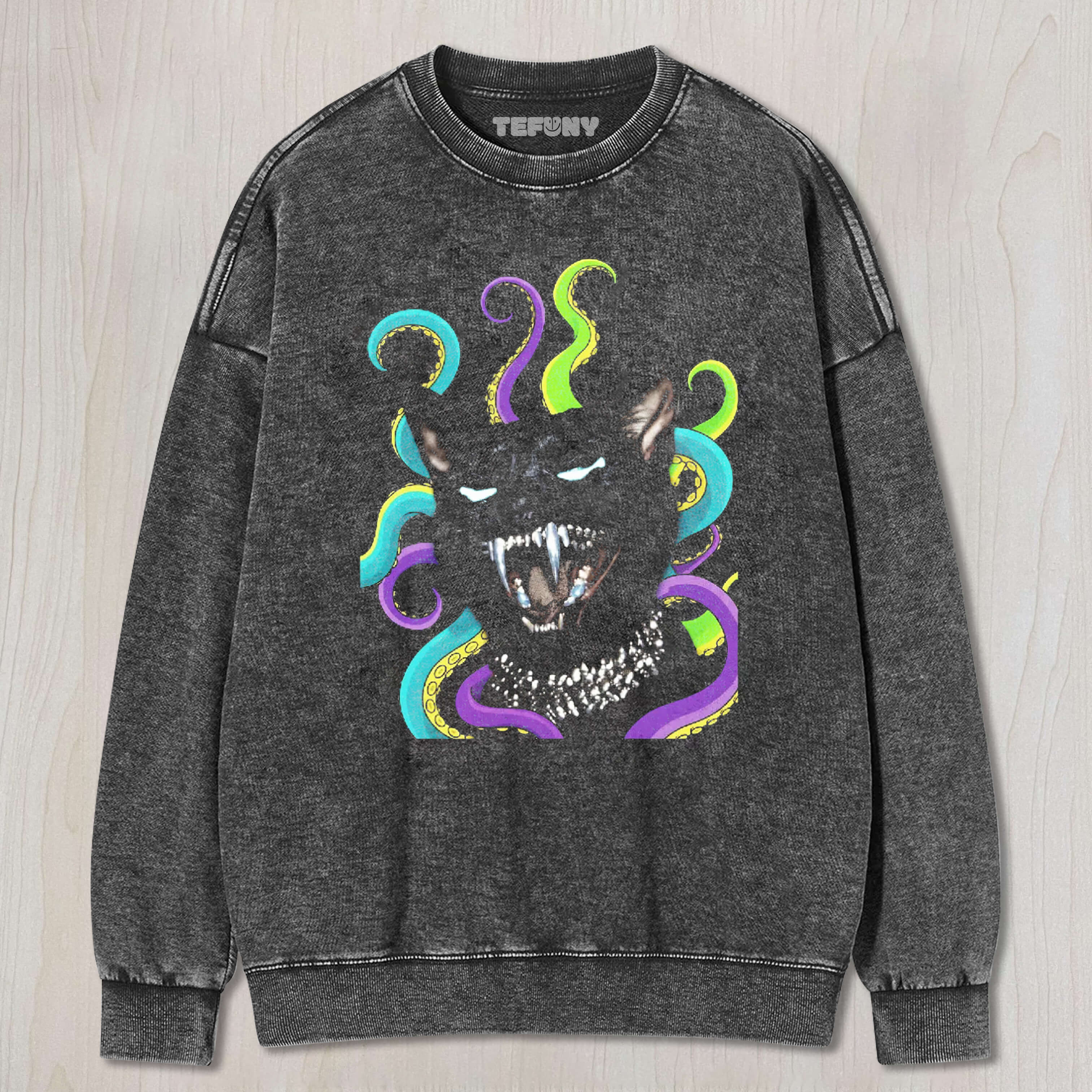 TENTACLE CAT TEE & SWEAT & HOOD
