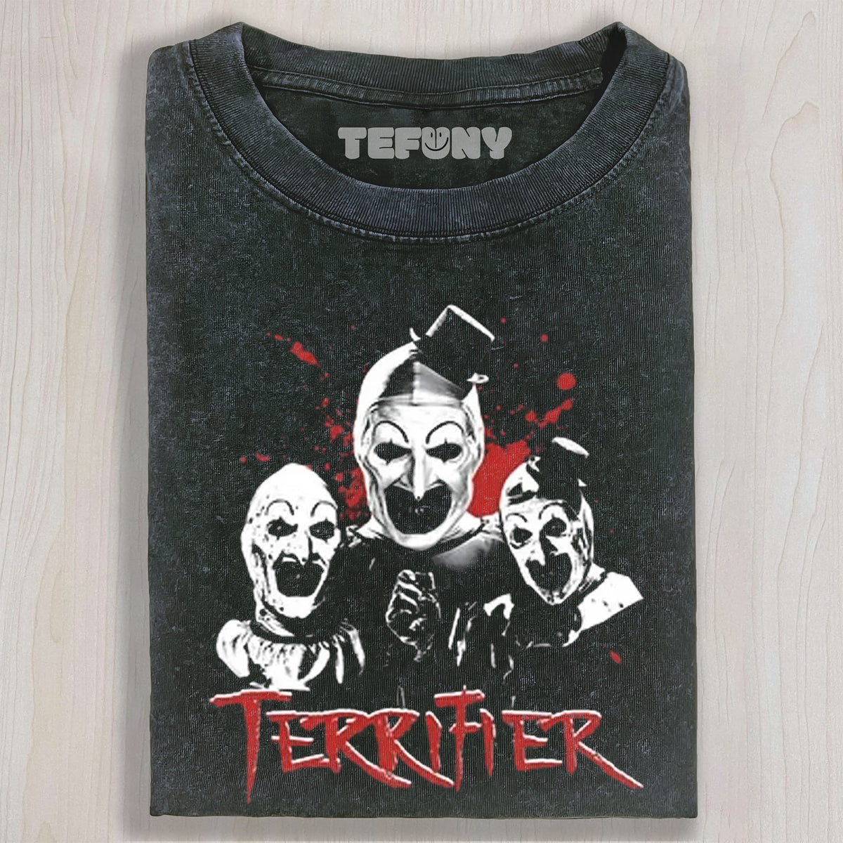 TERRIFIER UNISEX TEE, TANK TOP, LAYERED LS, SWEATSHIRT & HOODIE