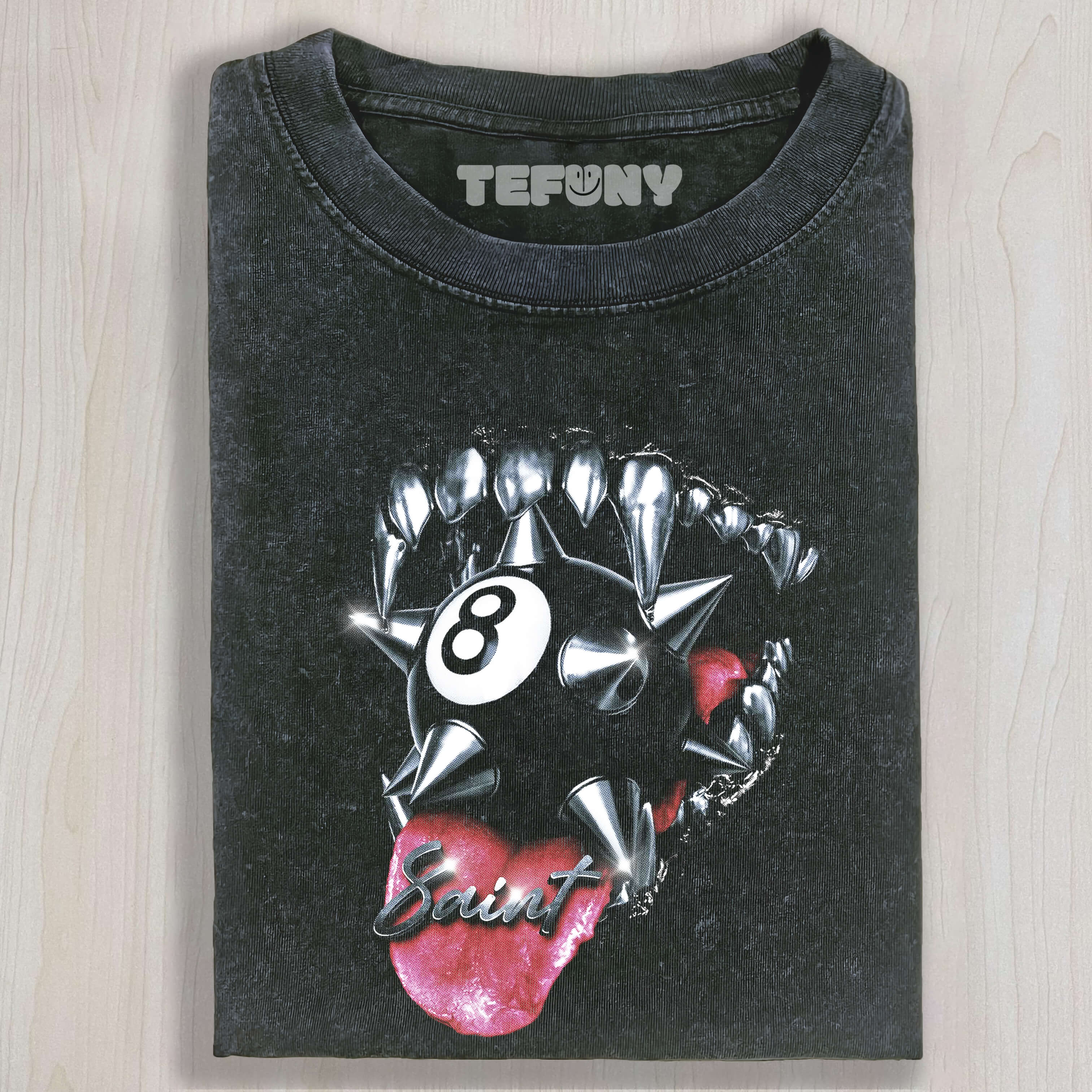 THE 8-BALL IN THE MOUTH TEE & SWEAT & HOOD
