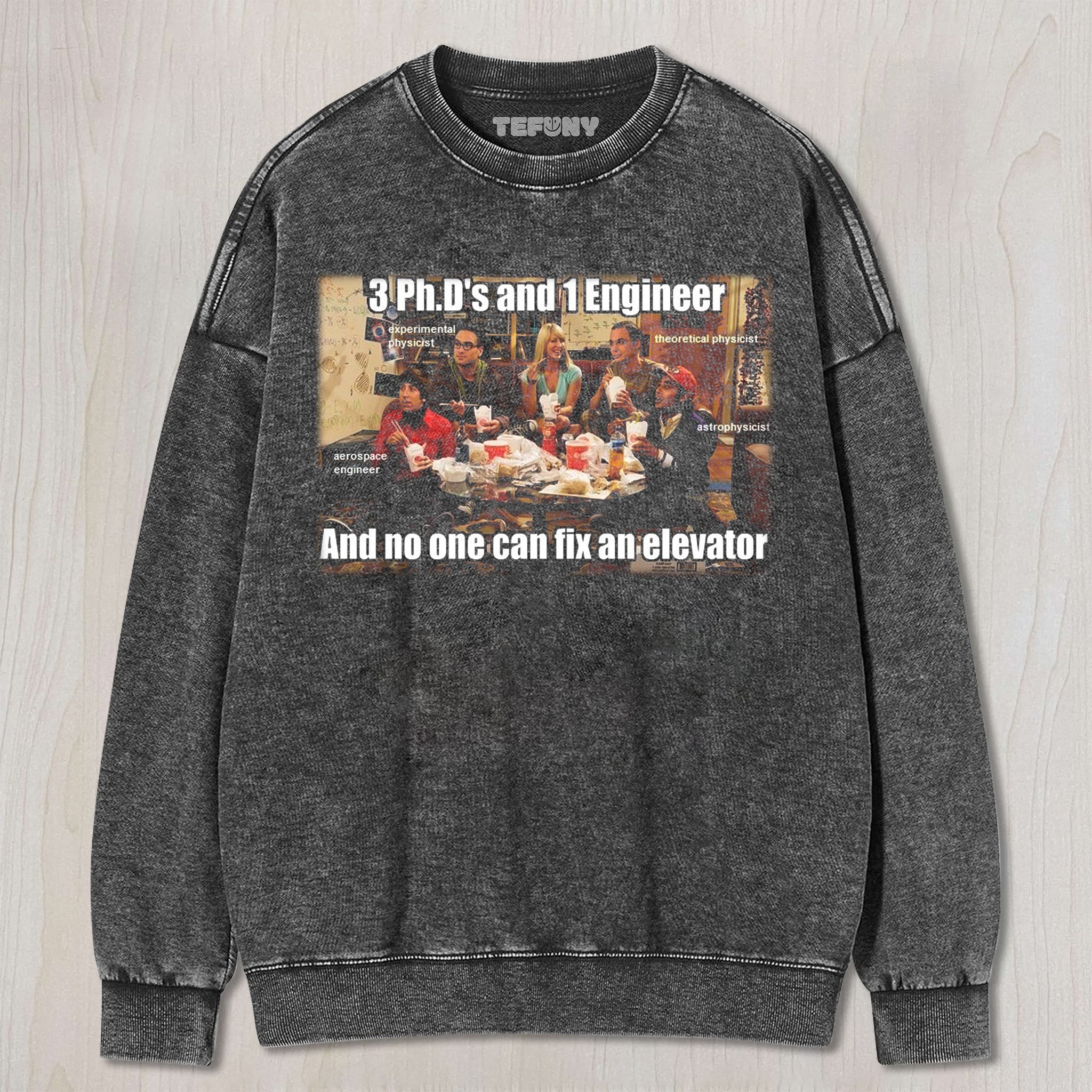 THE BIG BANG THEORY V1 UNISEX TEE, TANK TOP, LAYERED LS, SWEATSHIRT & HOODIE