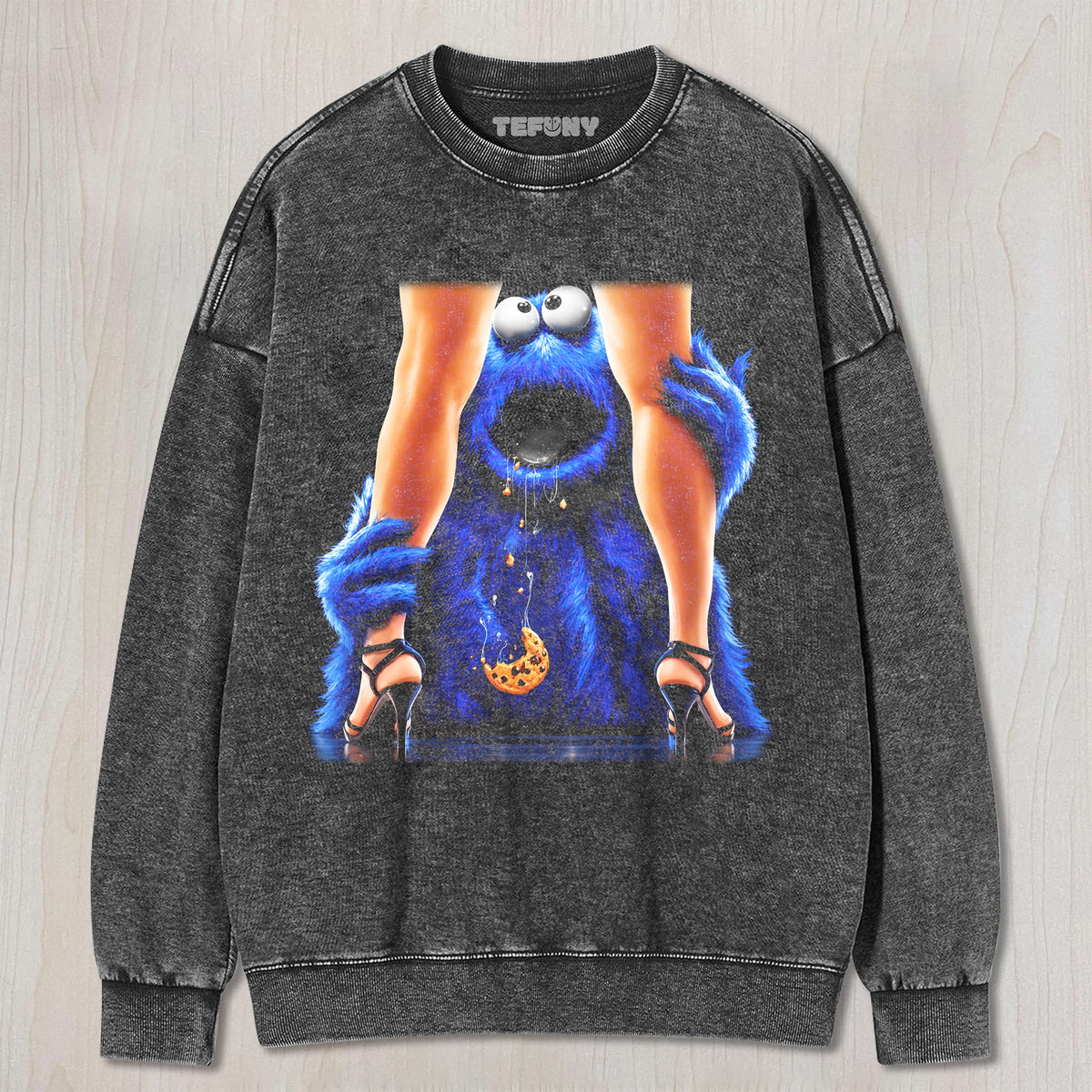 THE BLUE MONSTER SAW UNISEX TEE, TANK TOP, LAYERED LS, SWEATSHIRT & HOODIE
