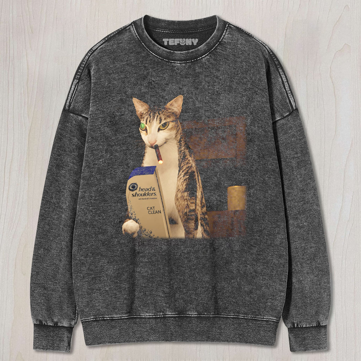 THE CAT WHO FORGOT HIS PHONE UNISEX TEE, TANK TOP, LAYERED LS, SWEATSHIRT & HOODIE