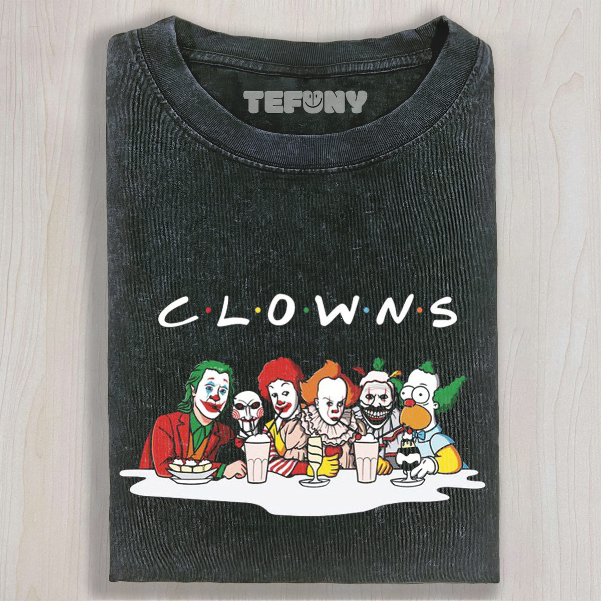 THE CLOWN PARTY UNISEX TEE, TANK TOP, LAYERED LS, SWEATSHIRT & HOODIE