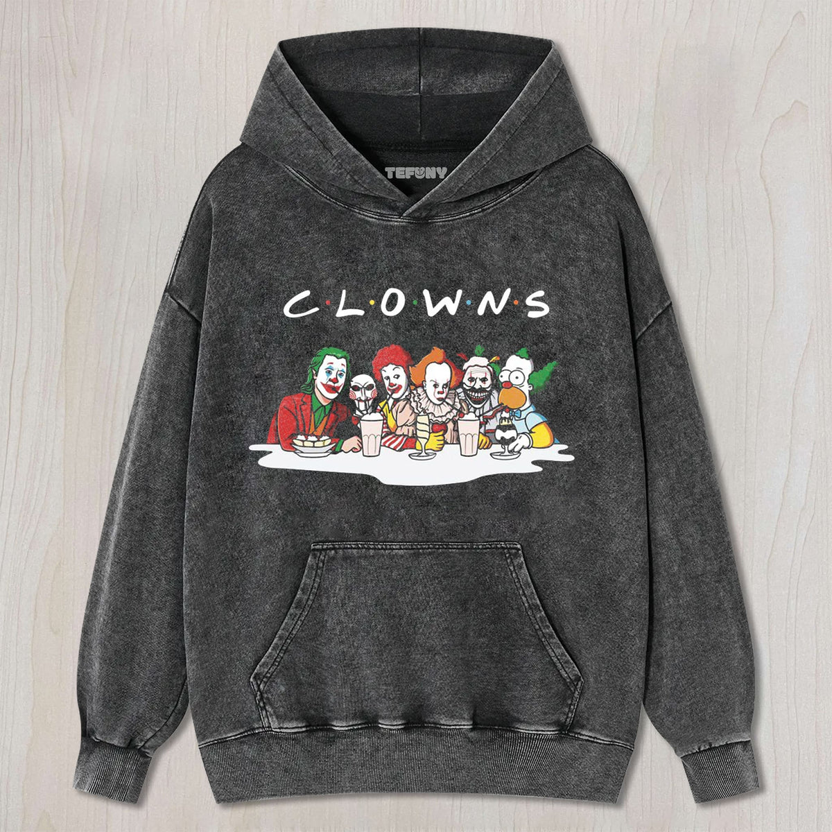 THE CLOWN PARTY UNISEX TEE, TANK TOP, LAYERED LS, SWEATSHIRT & HOODIE