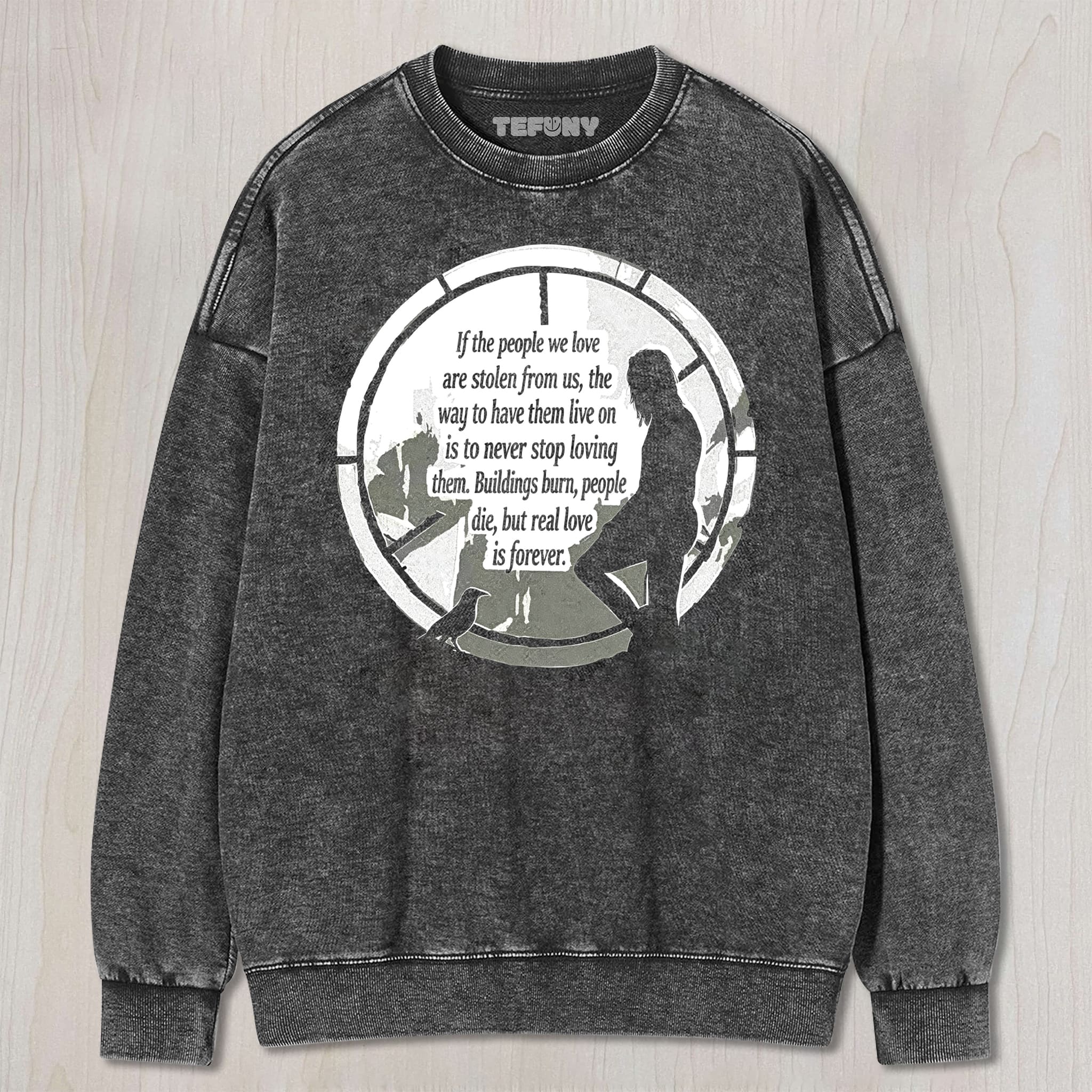 THE CROW UNISEX TEE, TANK TOP, LAYERED LS, SWEATSHIRT & HOODIE