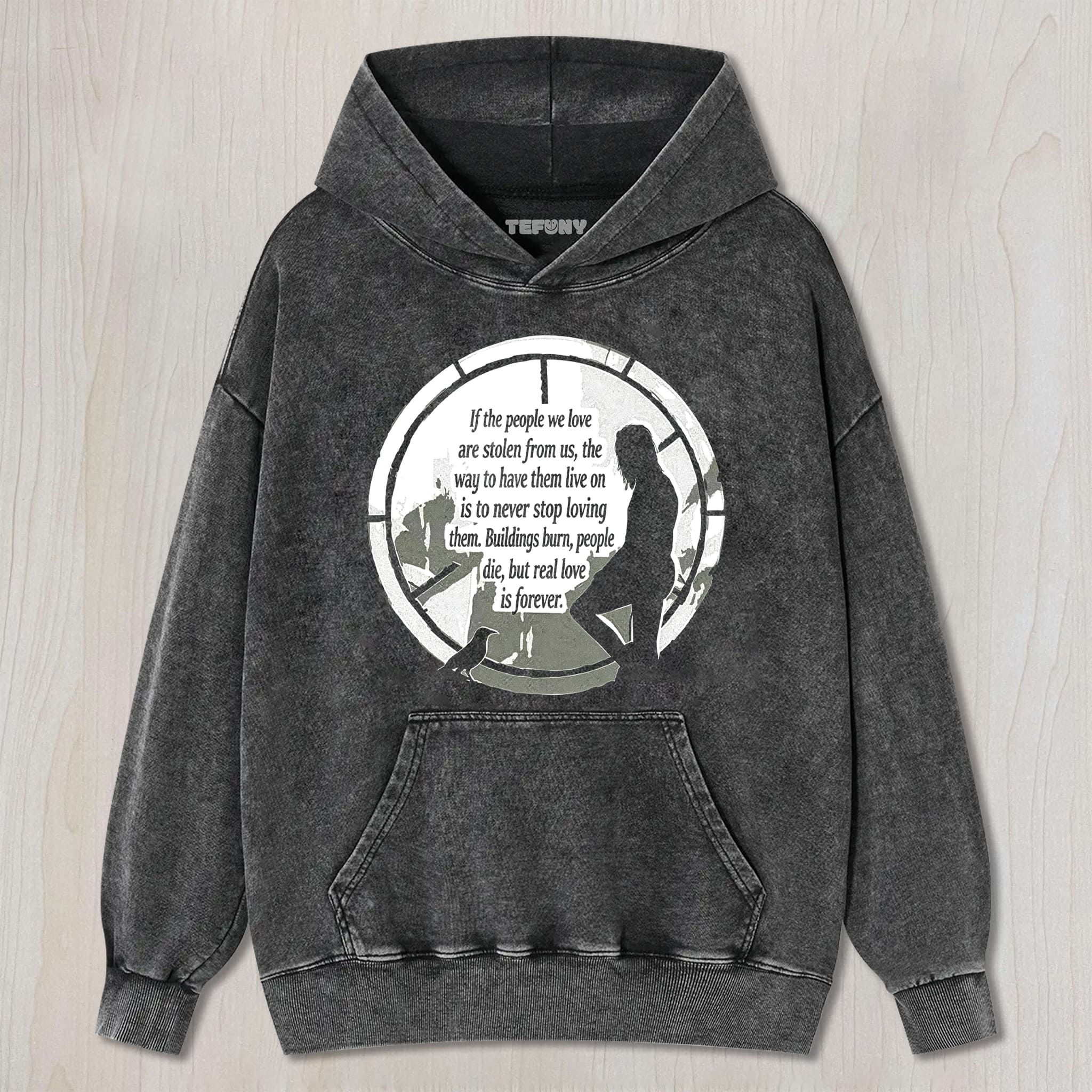 THE CROW UNISEX TEE, TANK TOP, LAYERED LS, SWEATSHIRT & HOODIE