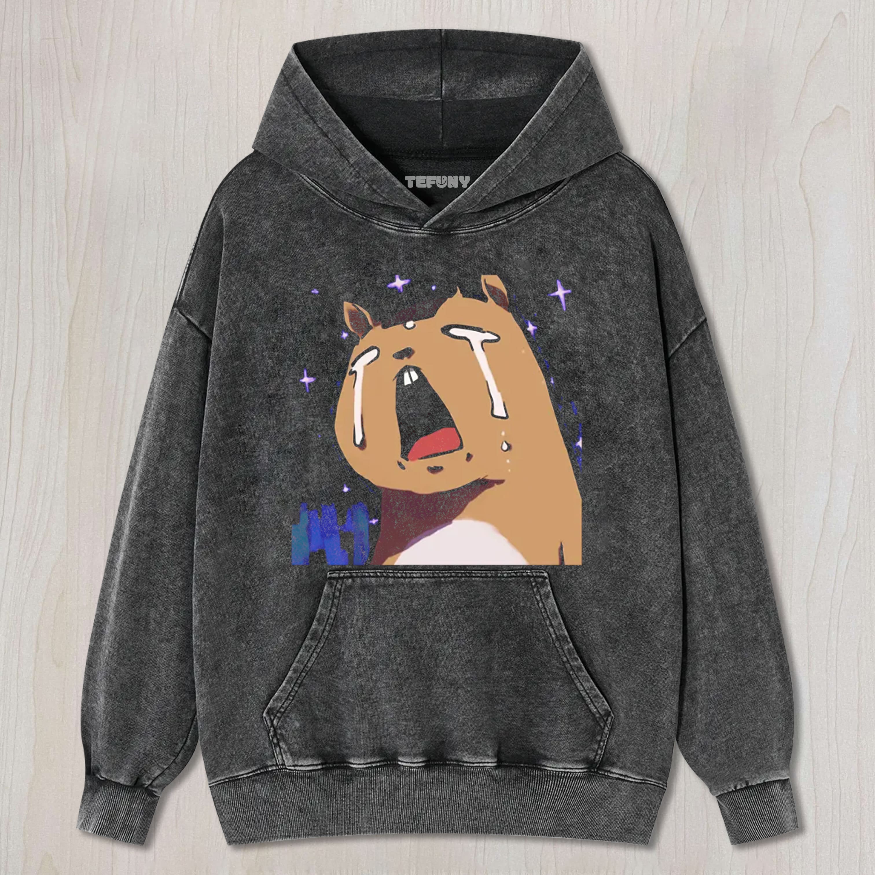 THE CRYING CAPYBARA UNISEX TEE, TANK TOP, LAYERED LS, SWEATSHIRT & HOODIE