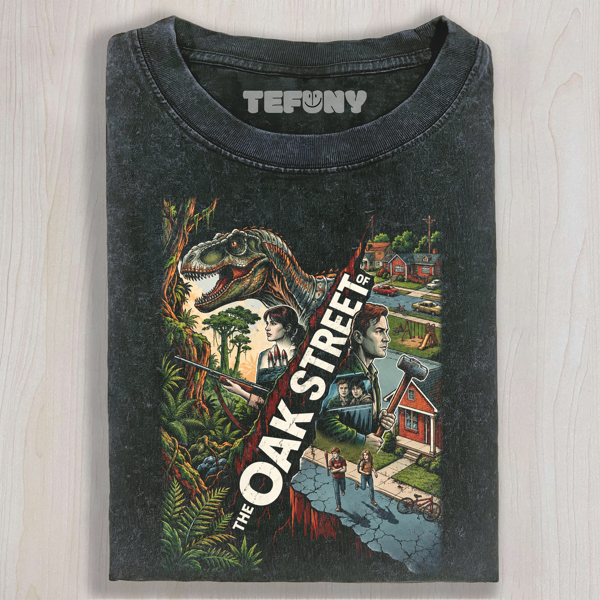 THE END OF OAK STREET V2 UNISEX TEE, TANK TOP, LAYERED LS, SWEATSHIRT & HOODIE