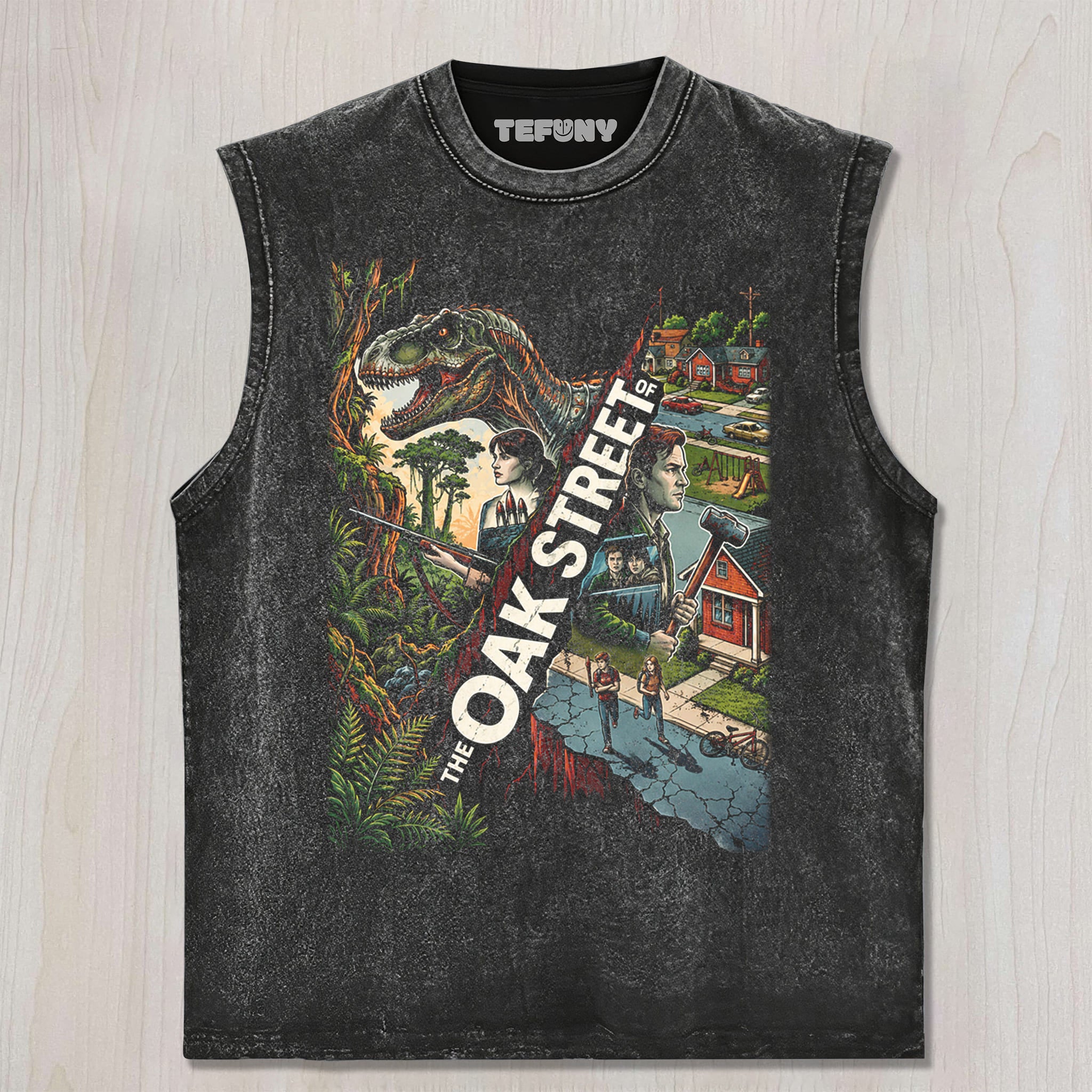THE END OF OAK STREET V2 UNISEX TEE, TANK TOP, LAYERED LS, SWEATSHIRT & HOODIE