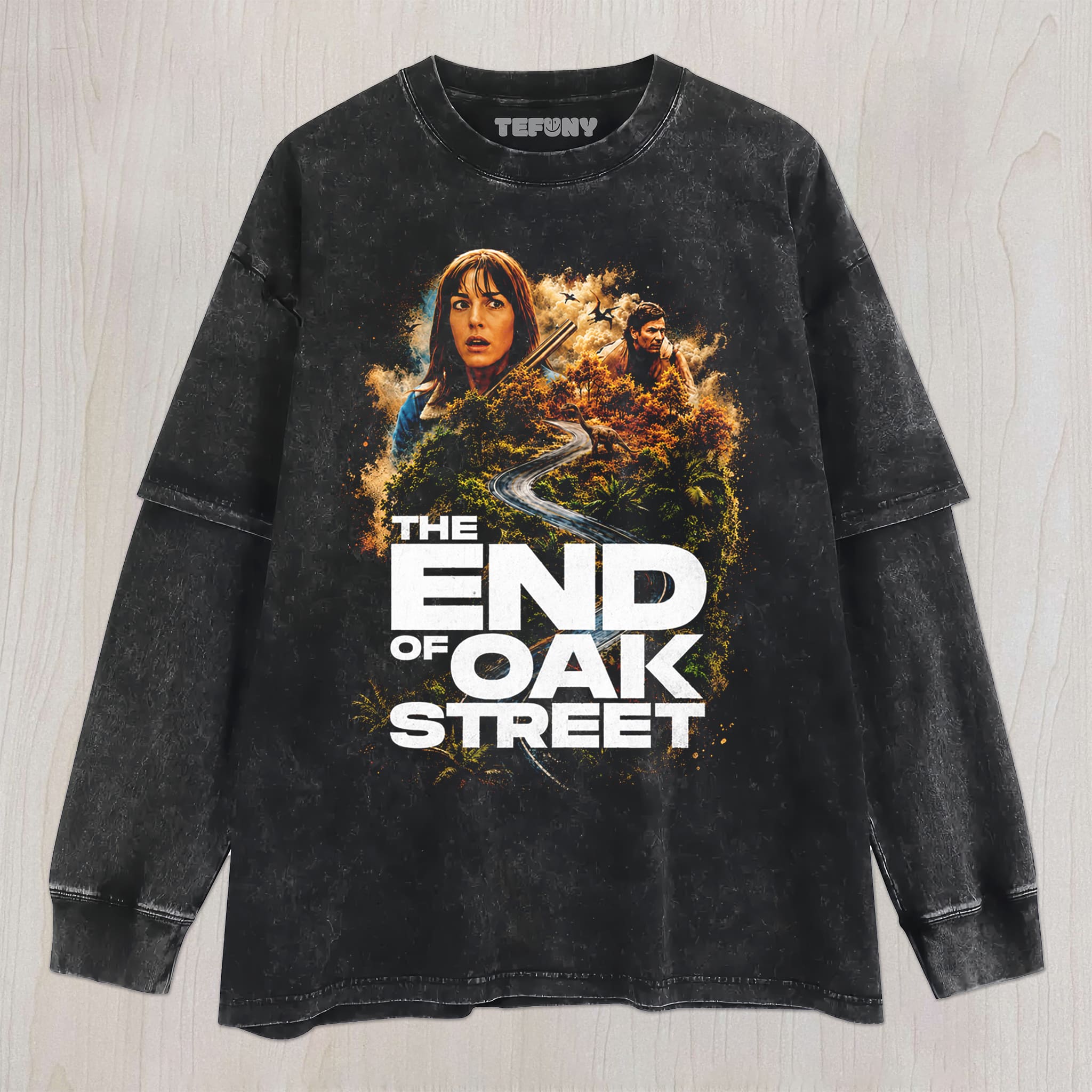 THE END OF OAK STREET V3 UNISEX TEE, TANK TOP, LAYERED LS, SWEATSHIRT & HOODIE