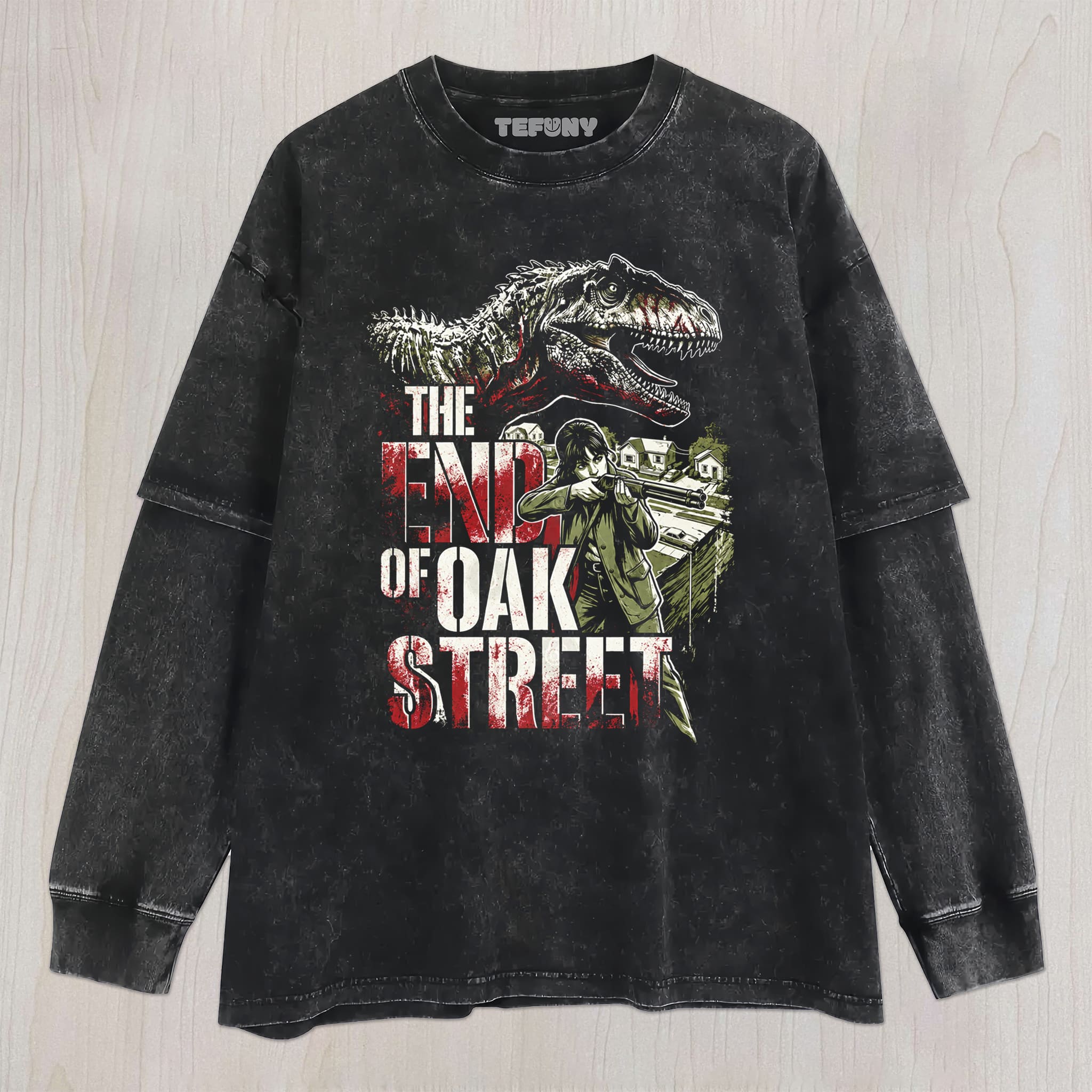 THE END OF OAK STREET V7 UNISEX TEE, TANK TOP, LAYERED LS, SWEATSHIRT & HOODIE