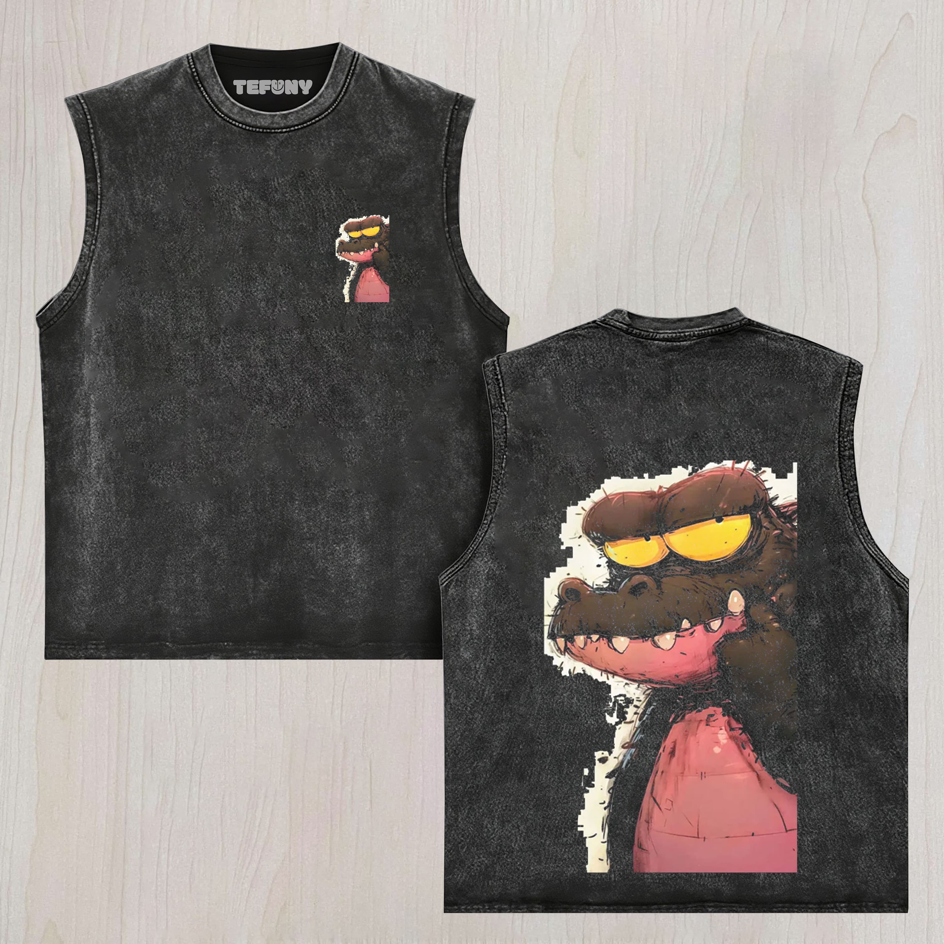 THE EVIL LITTLE CROCODILE UNISEX TEE, TANK TOP, LAYERED LS, SWEATSHIRT & HOODIE