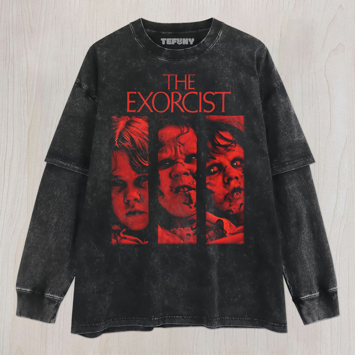 THE EXORCIST V2 UNISEX TEE, TANK TOP, LAYERED LS, SWEATSHIRT & HOODIE