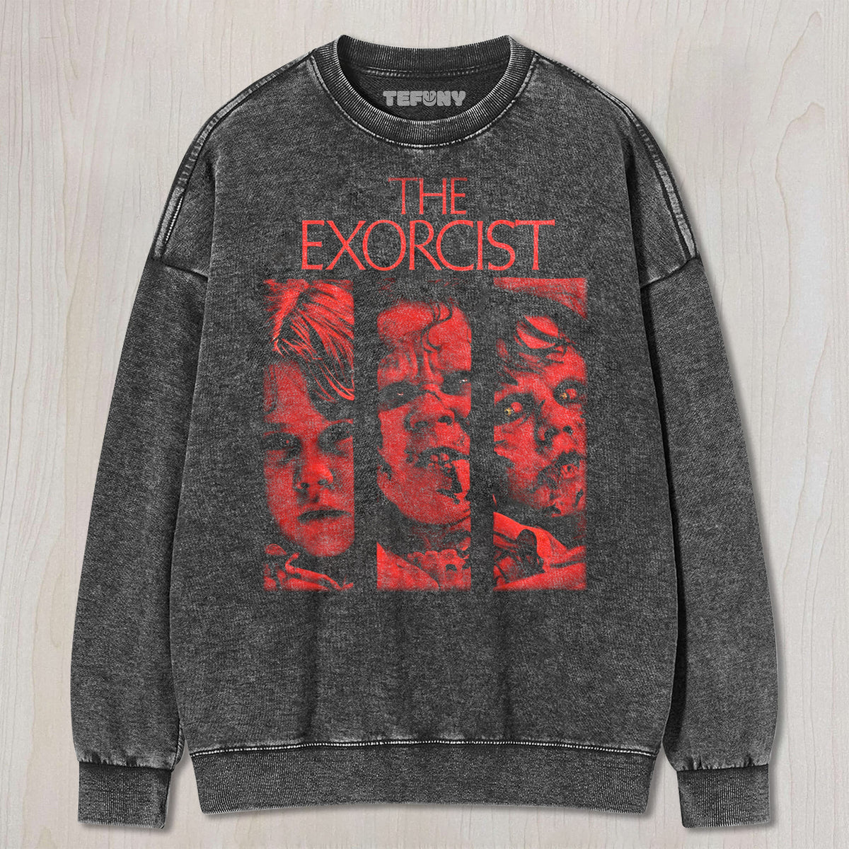 THE EXORCIST V2 UNISEX TEE, TANK TOP, LAYERED LS, SWEATSHIRT & HOODIE