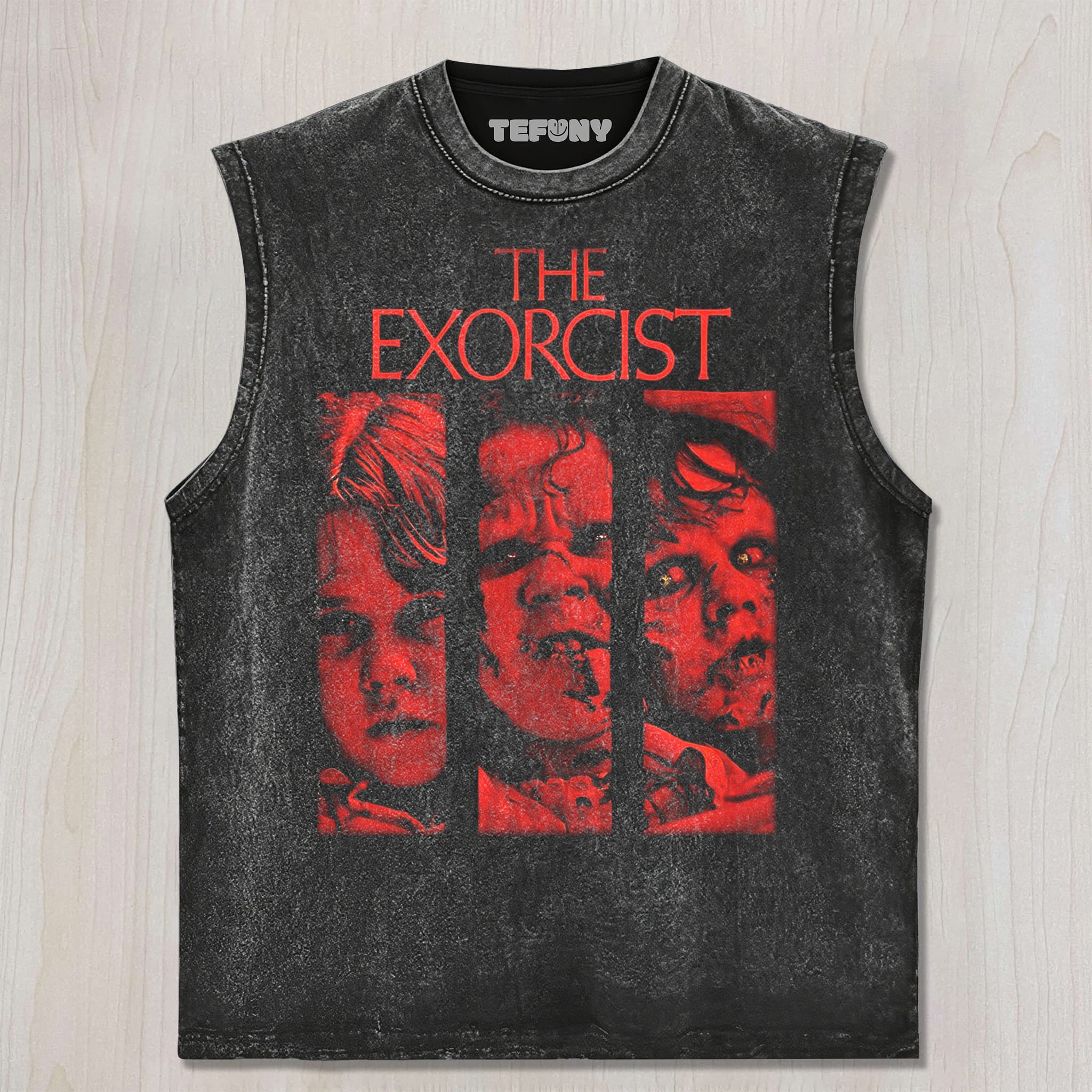 THE EXORCIST V2 UNISEX TEE, TANK TOP, LAYERED LS, SWEATSHIRT & HOODIE
