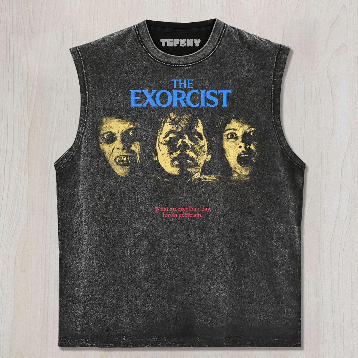 THE EXORCIST V6 UNISEX TEE, TANK TOP, LAYERED LS, SWEATSHIRT & HOODIE