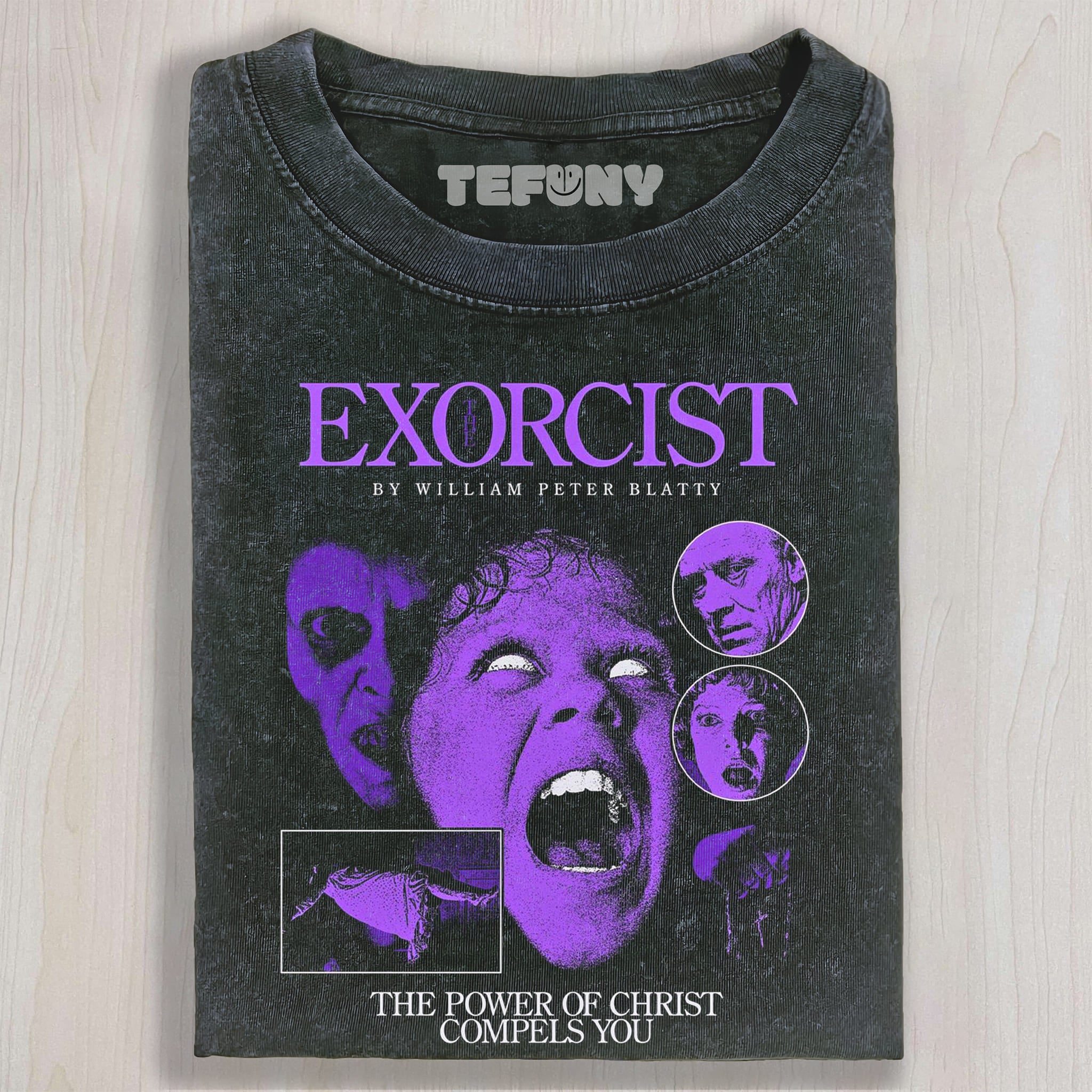 THE EXORCIST V7 UNISEX TEE, TANK TOP, LAYERED LS, SWEATSHIRT & HOODIE