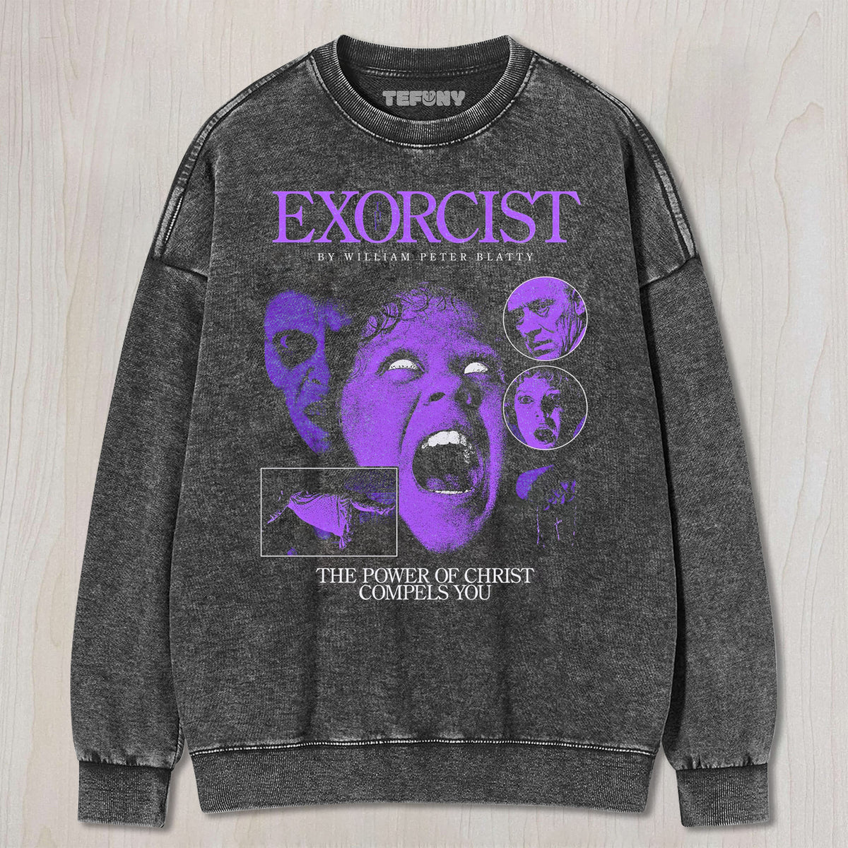 THE EXORCIST V7 UNISEX TEE, TANK TOP, LAYERED LS, SWEATSHIRT & HOODIE