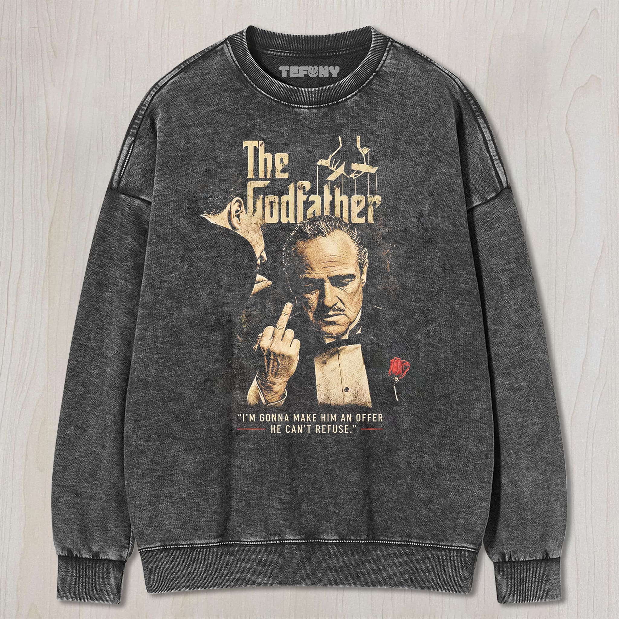 THE GODFATHER UNISEX TEE, TANK TOP, LAYERED LS, SWEATSHIRT & HOODIE