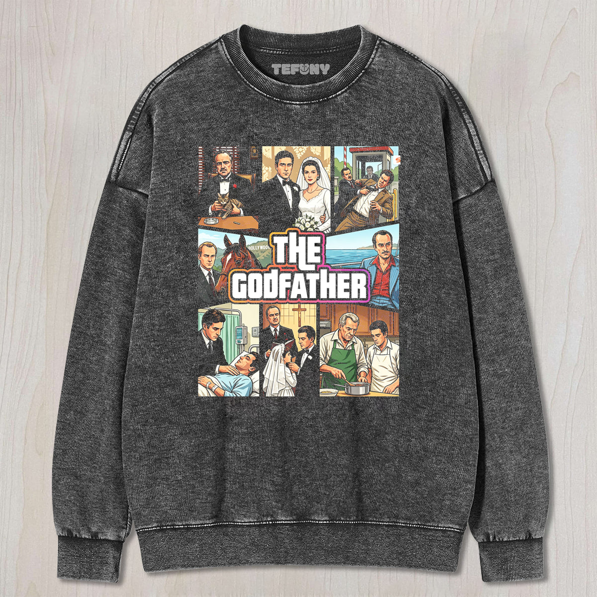 THE GODFATHER UNISEX TEE, TANK TOP, LAYERED LS, SWEATSHIRT & HOODIE