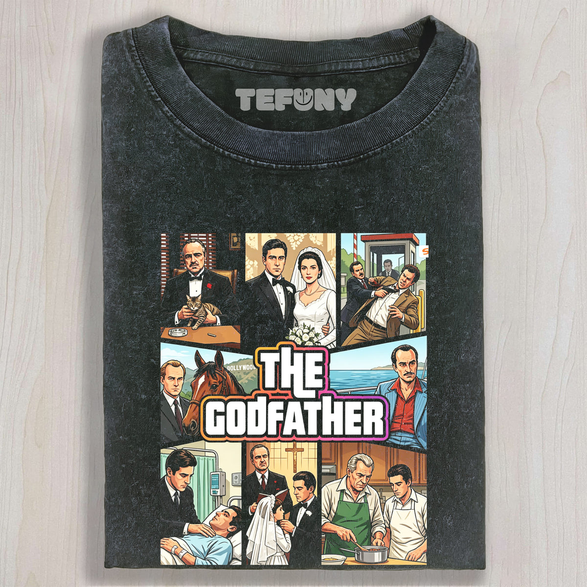 THE GODFATHER UNISEX TEE, TANK TOP, LAYERED LS, SWEATSHIRT & HOODIE