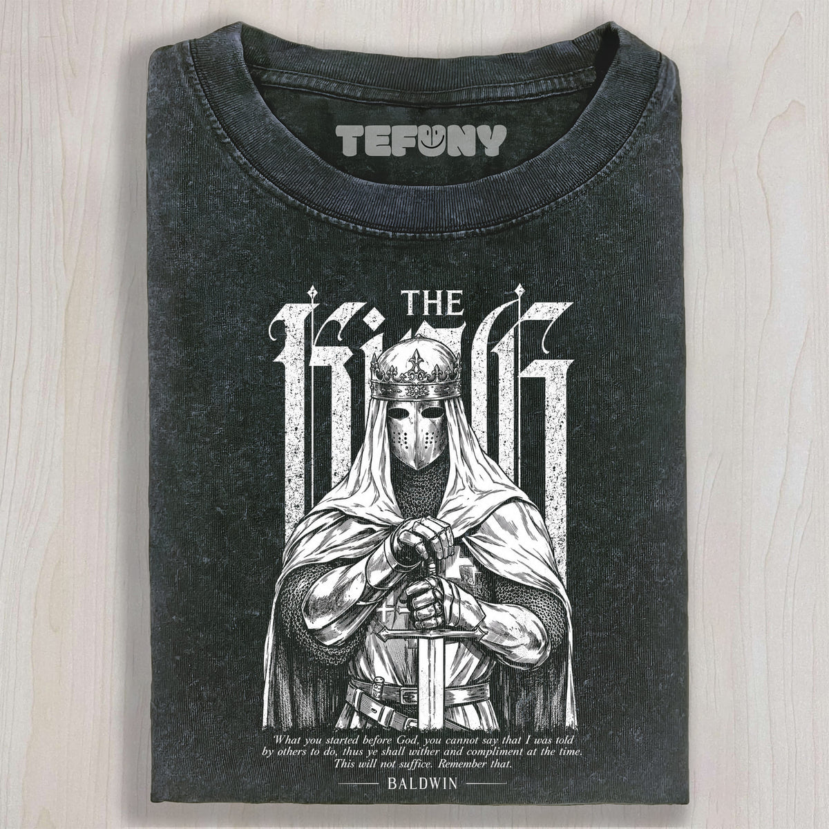 THE KING UNISEX TEE, TANK TOP, LAYERED LS, SWEATSHIRT & HOODIE