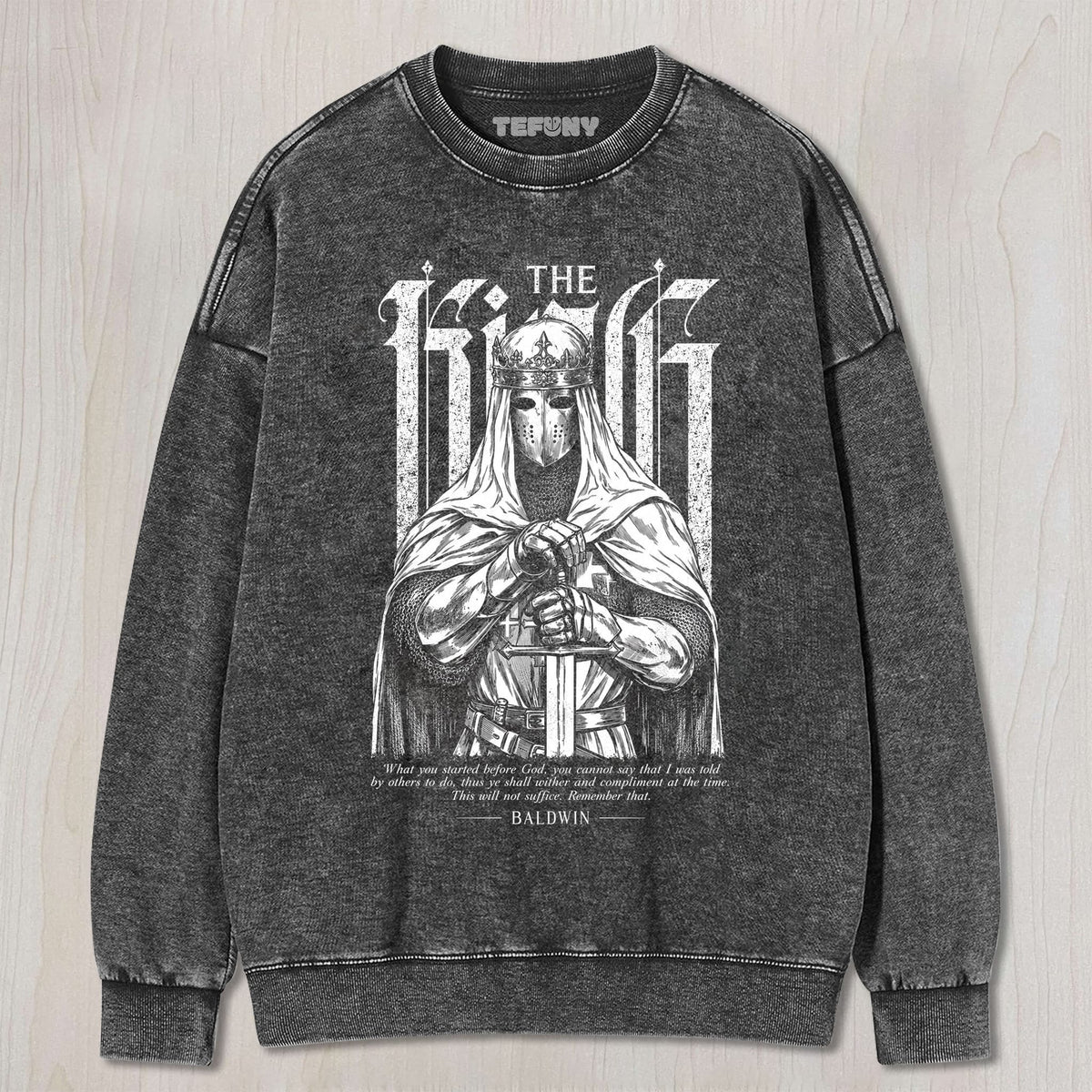 THE KING UNISEX TEE, TANK TOP, LAYERED LS, SWEATSHIRT & HOODIE