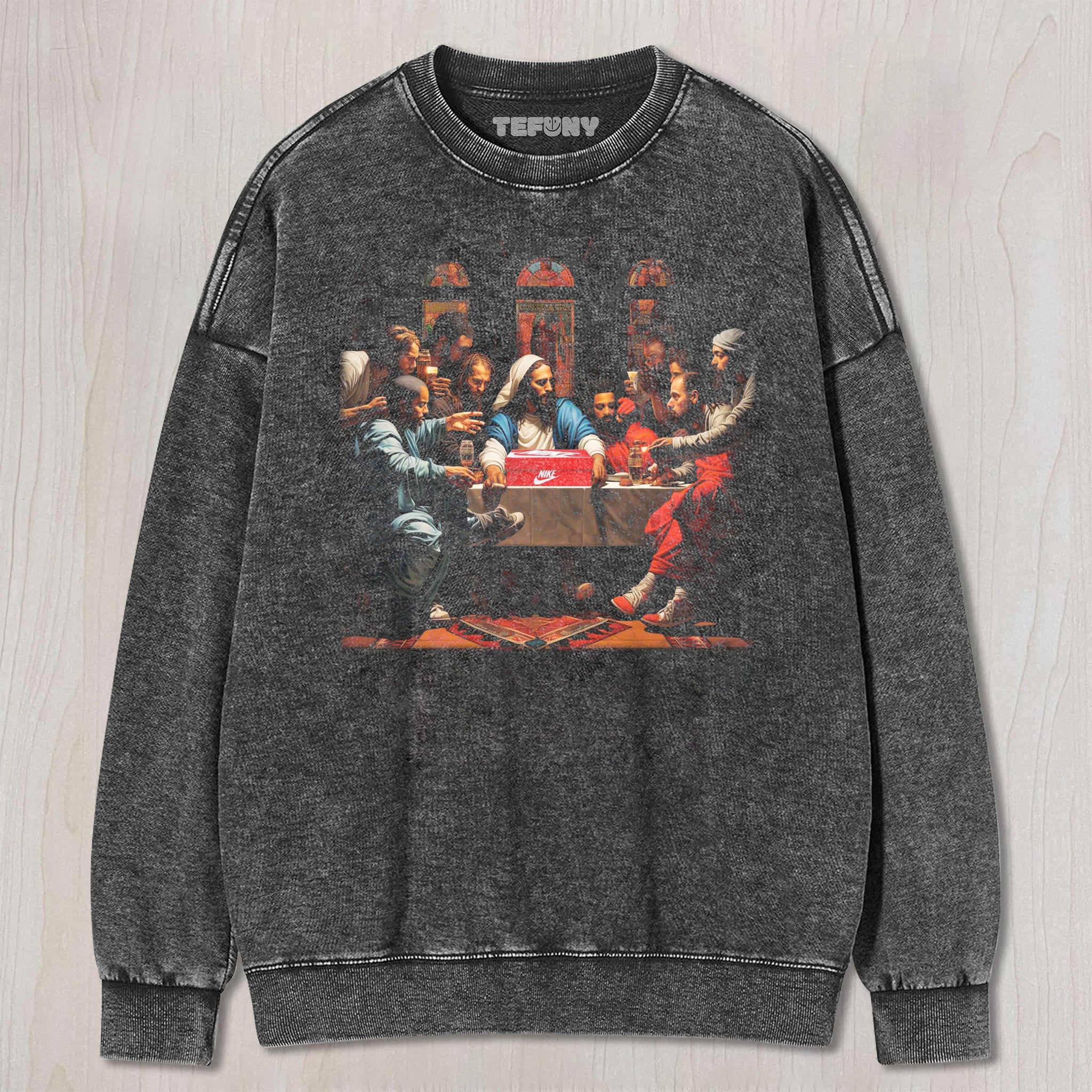 THE LAST SUPPER (PARODY) UNISEX TEE, TANK TOP, LAYERED LS, SWEATSHIRT & HOODIE