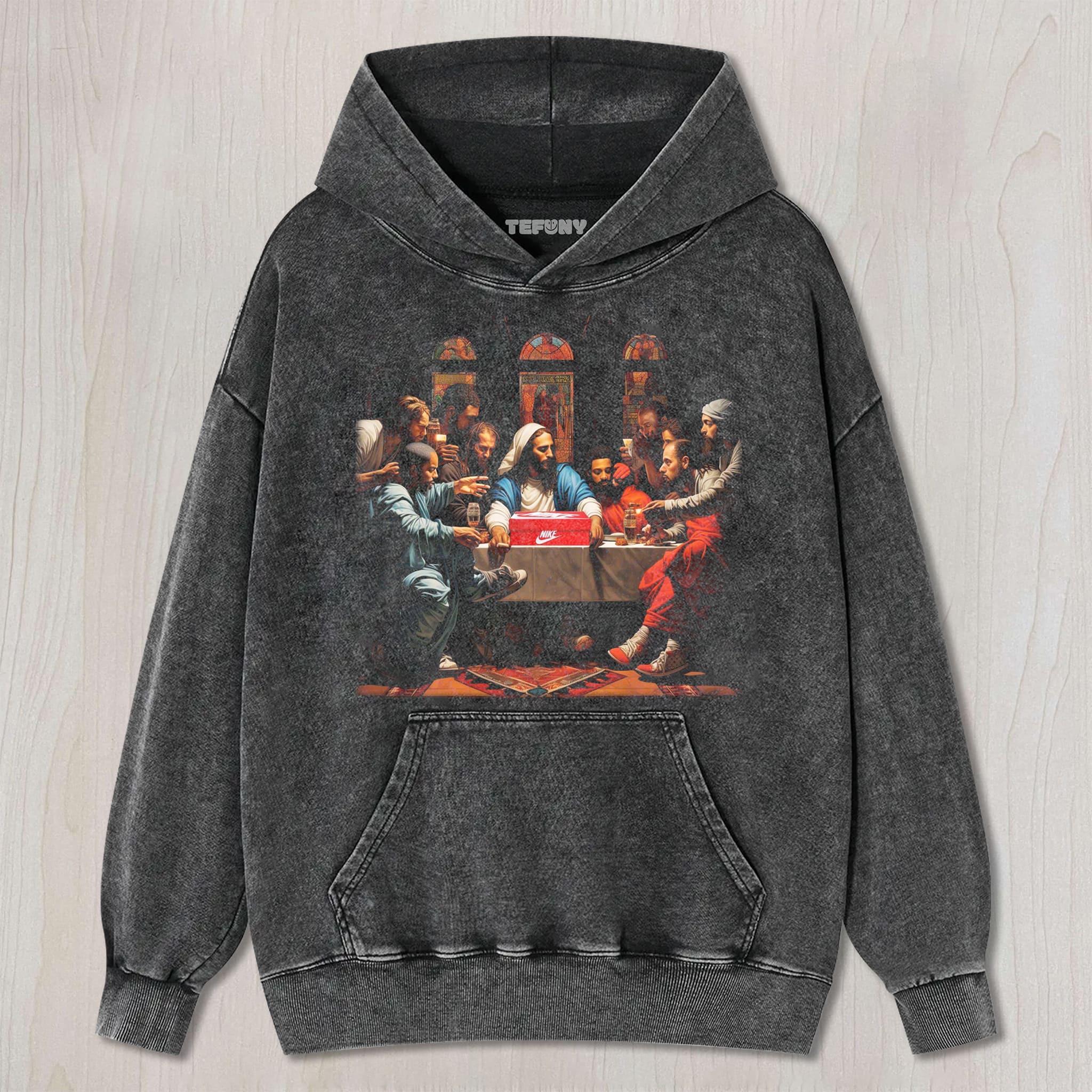 THE LAST SUPPER (PARODY) UNISEX TEE, TANK TOP, LAYERED LS, SWEATSHIRT & HOODIE