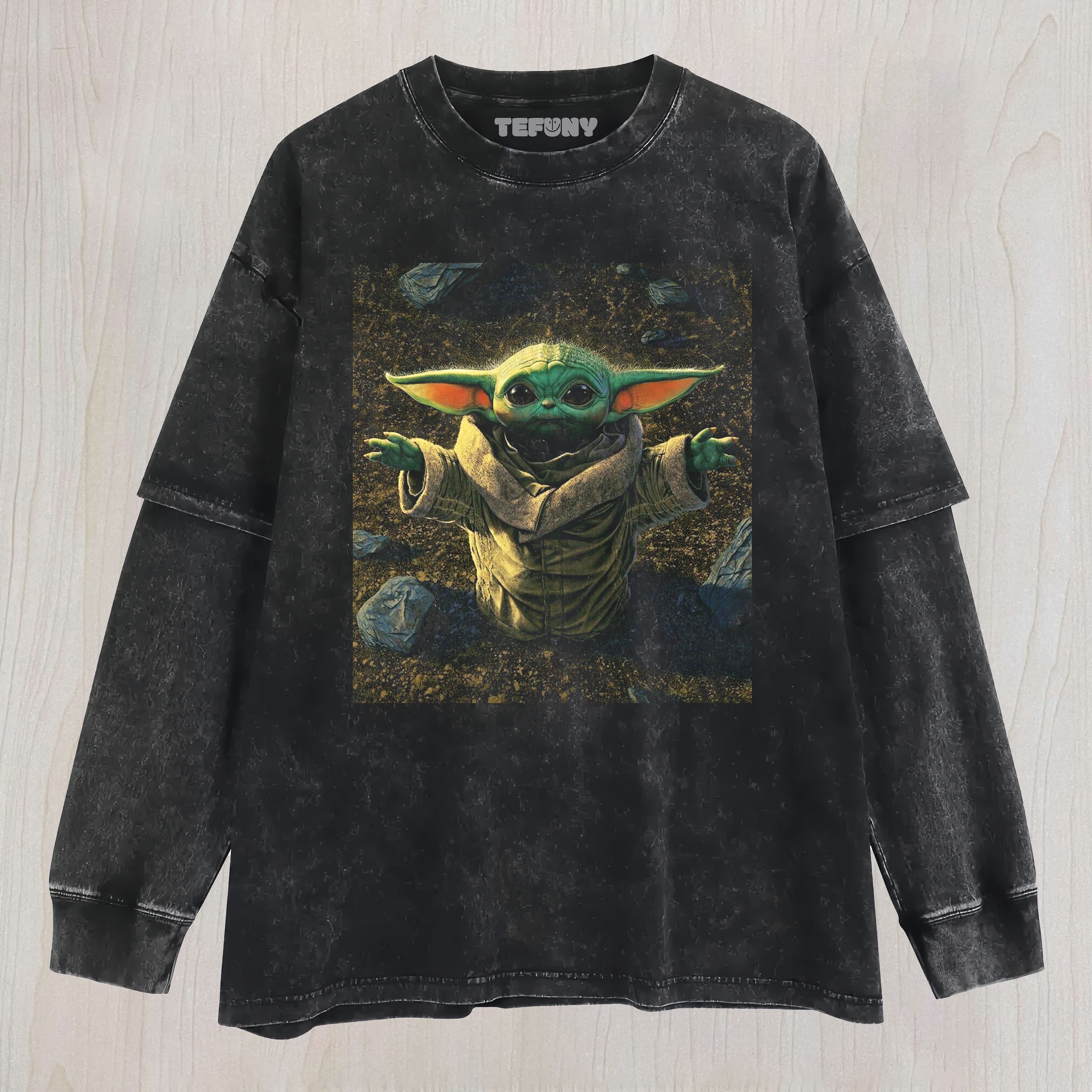 THE MANDALORIAN & GROGU10 UNISEX TEE, TANK TOP, LAYERED LS, SWEATSHIRT & HOODIE