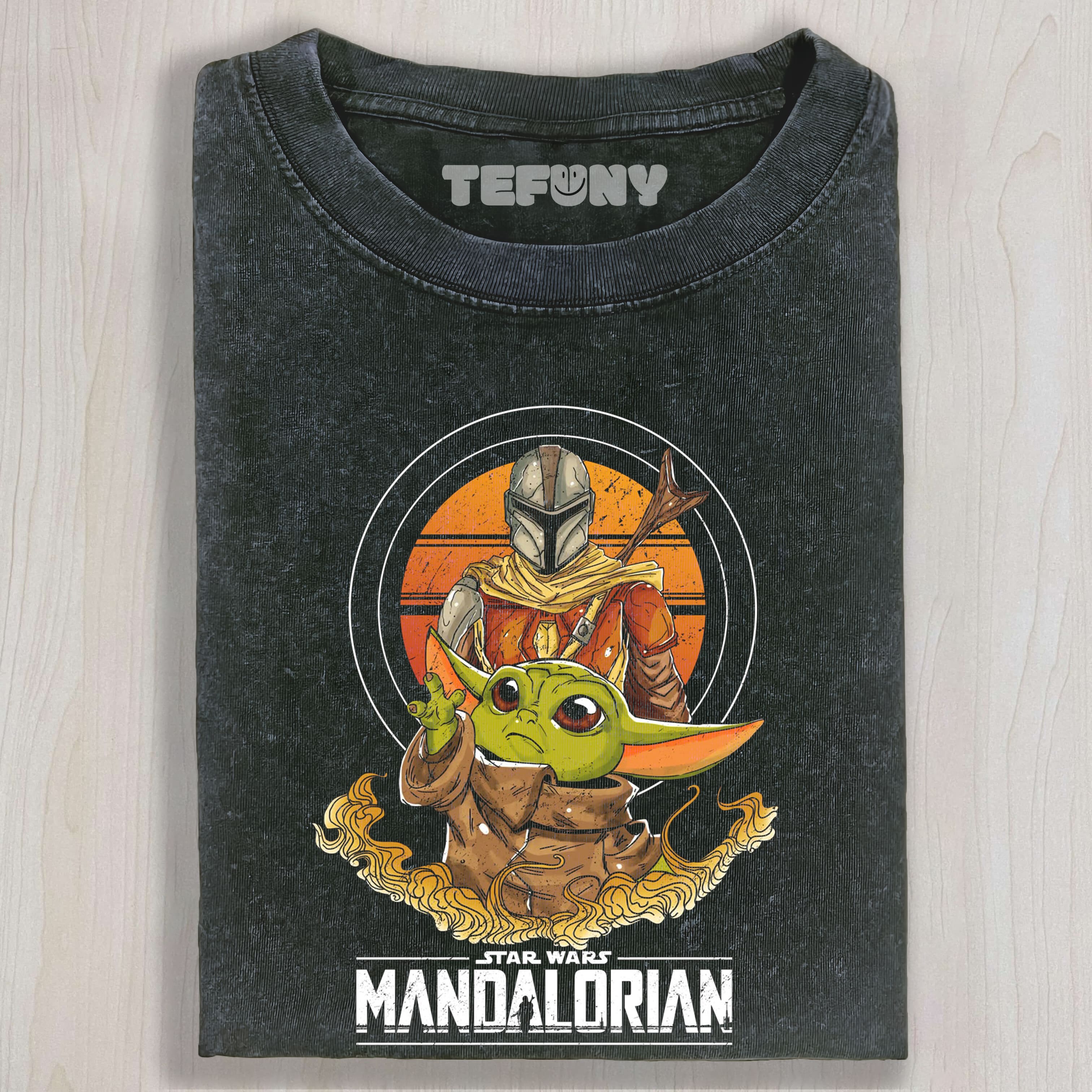 THE MANDALORIAN & GROGU3 UNISEX TEE, TANK TOP, LAYERED LS, SWEATSHIRT & HOODIE