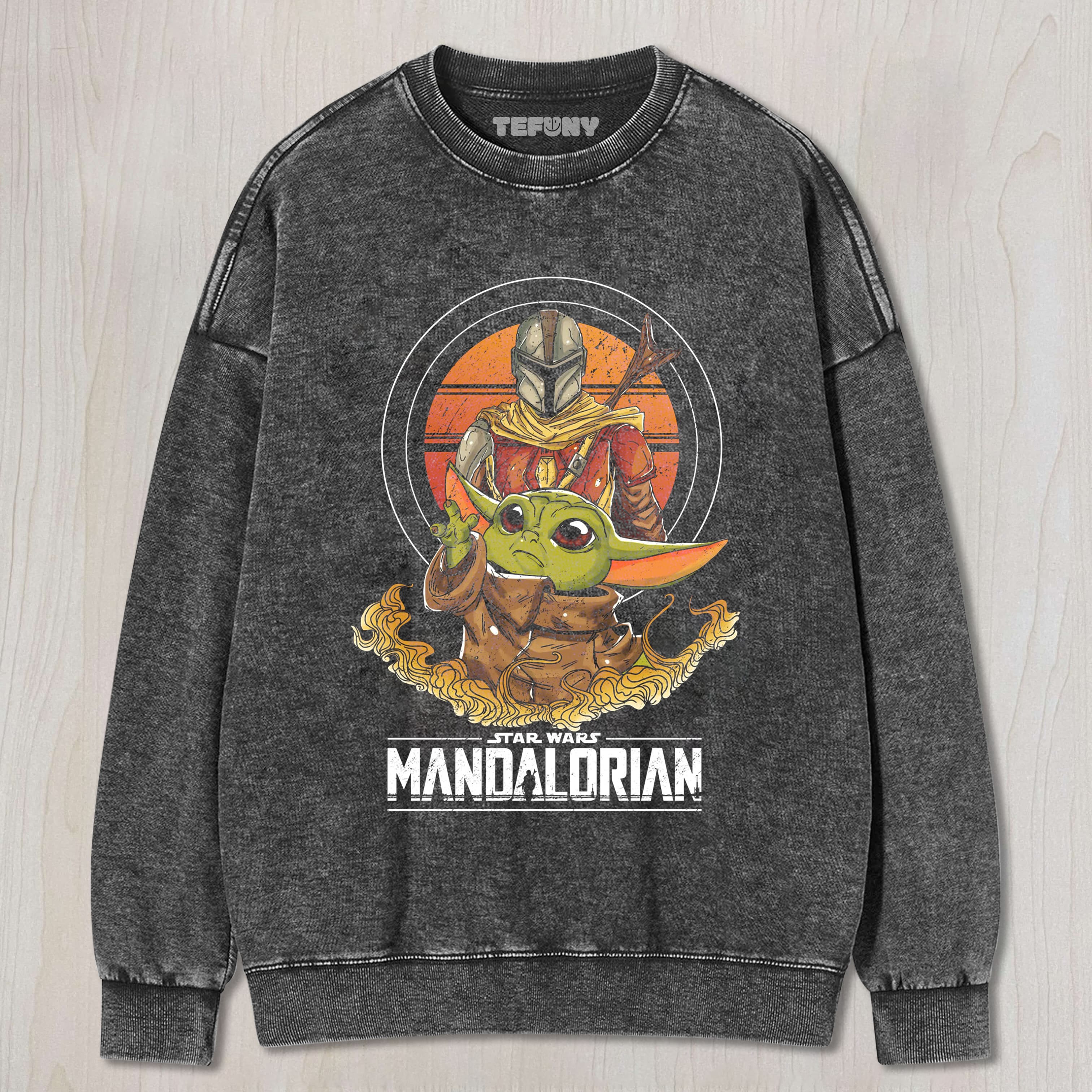 THE MANDALORIAN & GROGU3 UNISEX TEE, TANK TOP, LAYERED LS, SWEATSHIRT & HOODIE