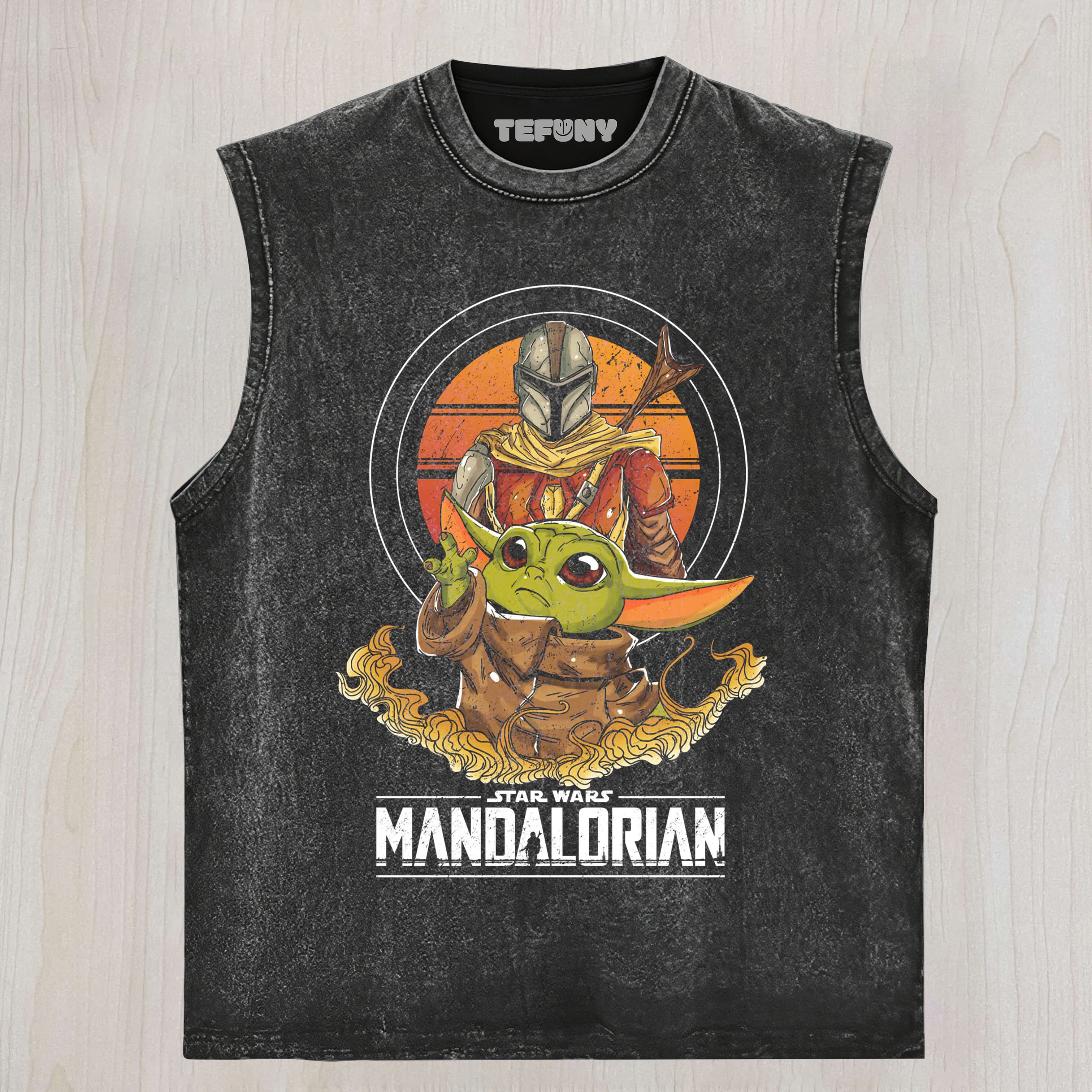 THE MANDALORIAN & GROGU3 UNISEX TEE, TANK TOP, LAYERED LS, SWEATSHIRT & HOODIE