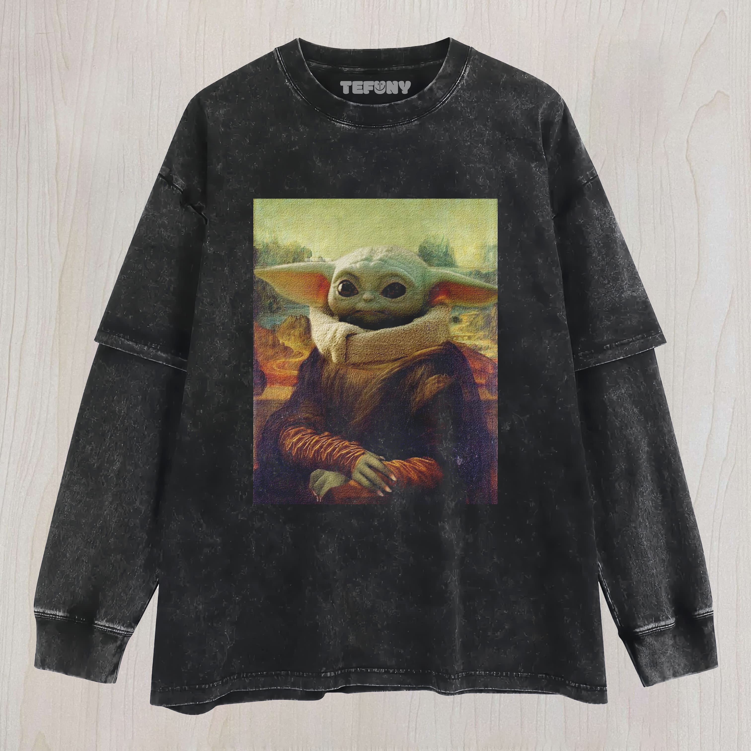THE MANDALORIAN & GROGU5 UNISEX TEE, TANK TOP, LAYERED LS, SWEATSHIRT & HOODIE