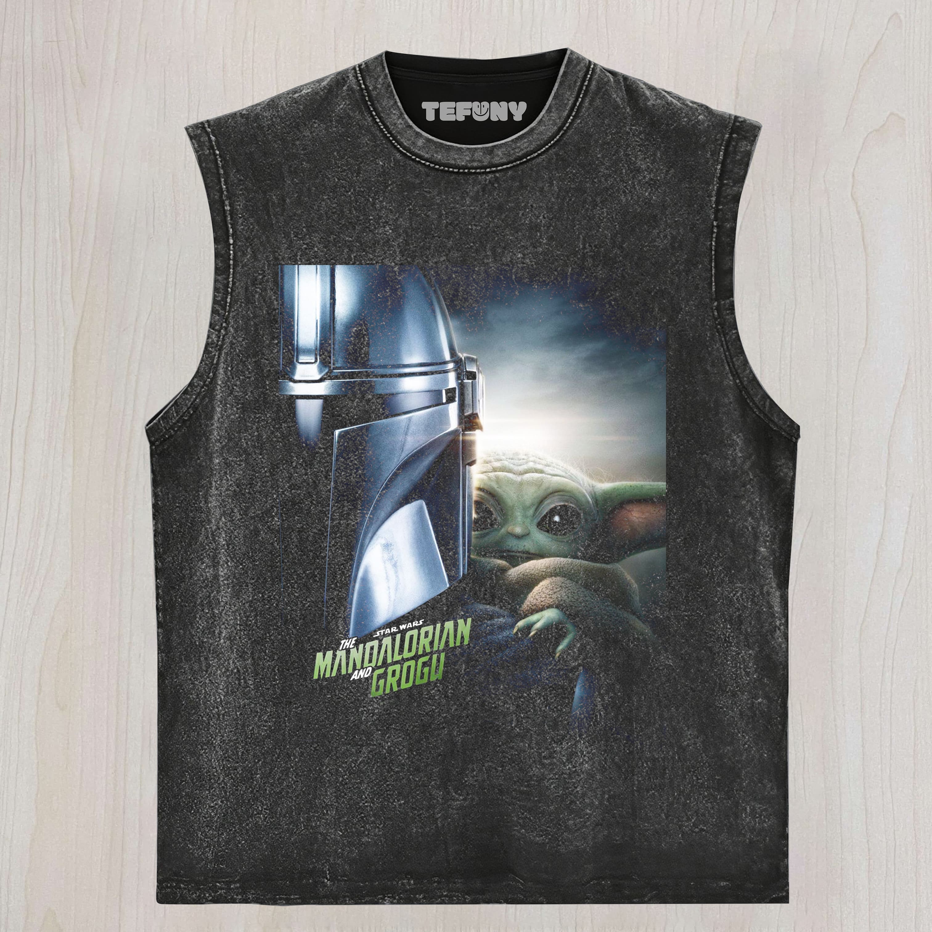THE MANDALORIAN & GROGU6 UNISEX TEE, TANK TOP, LAYERED LS, SWEATSHIRT & HOODIE