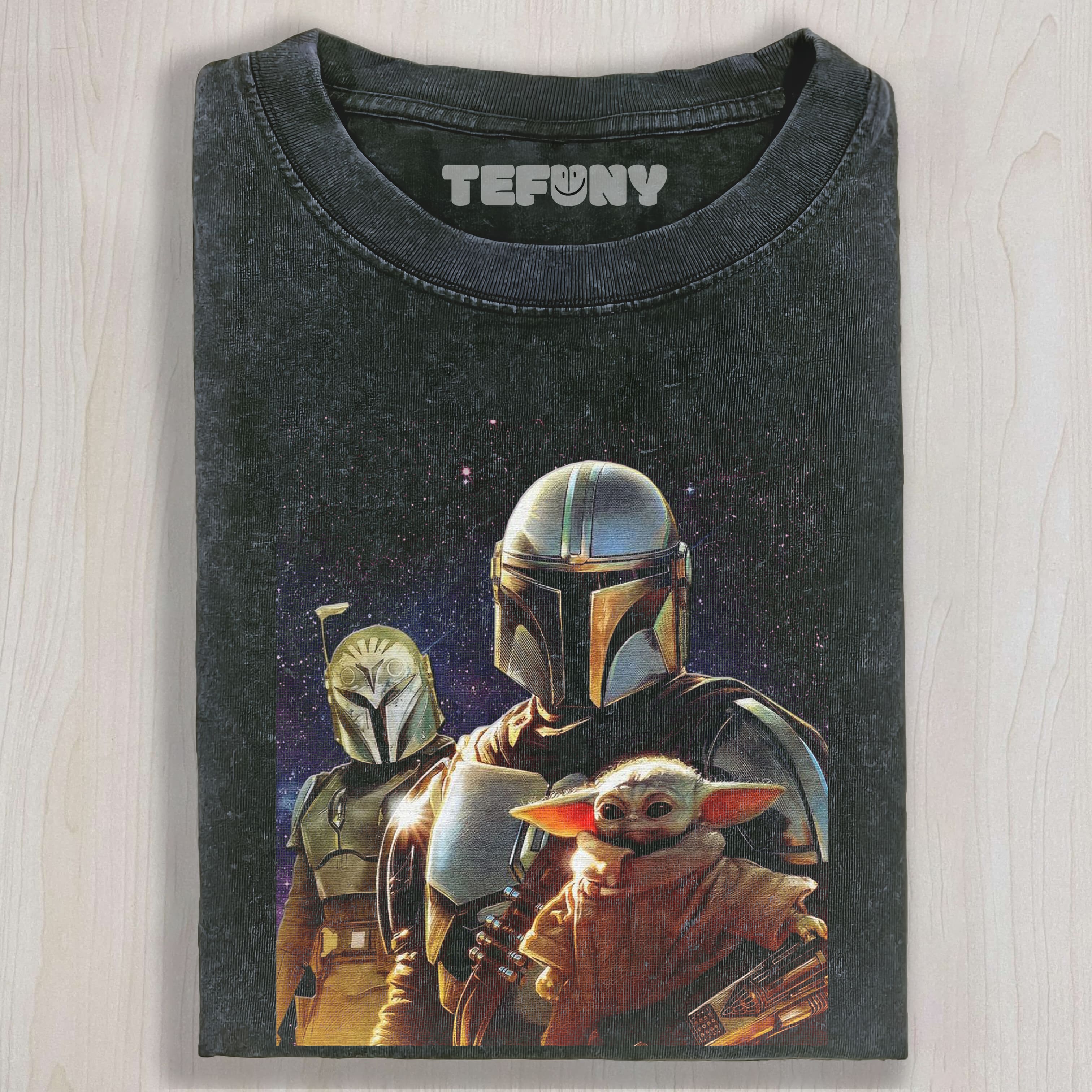 THE MANDALORIAN & GROGU7 UNISEX TEE, TANK TOP, LAYERED LS, SWEATSHIRT & HOODIE